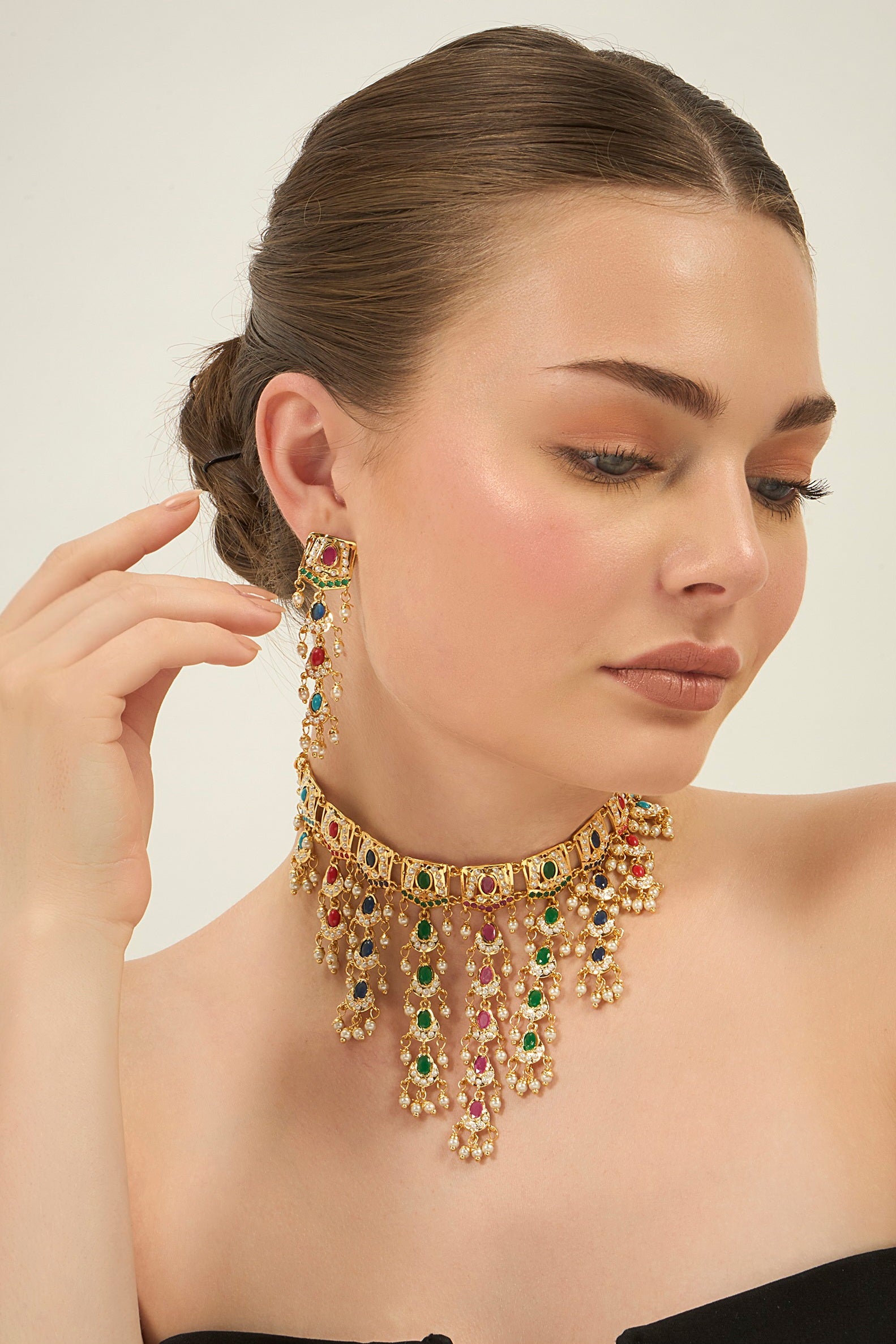 Mehfil choker set