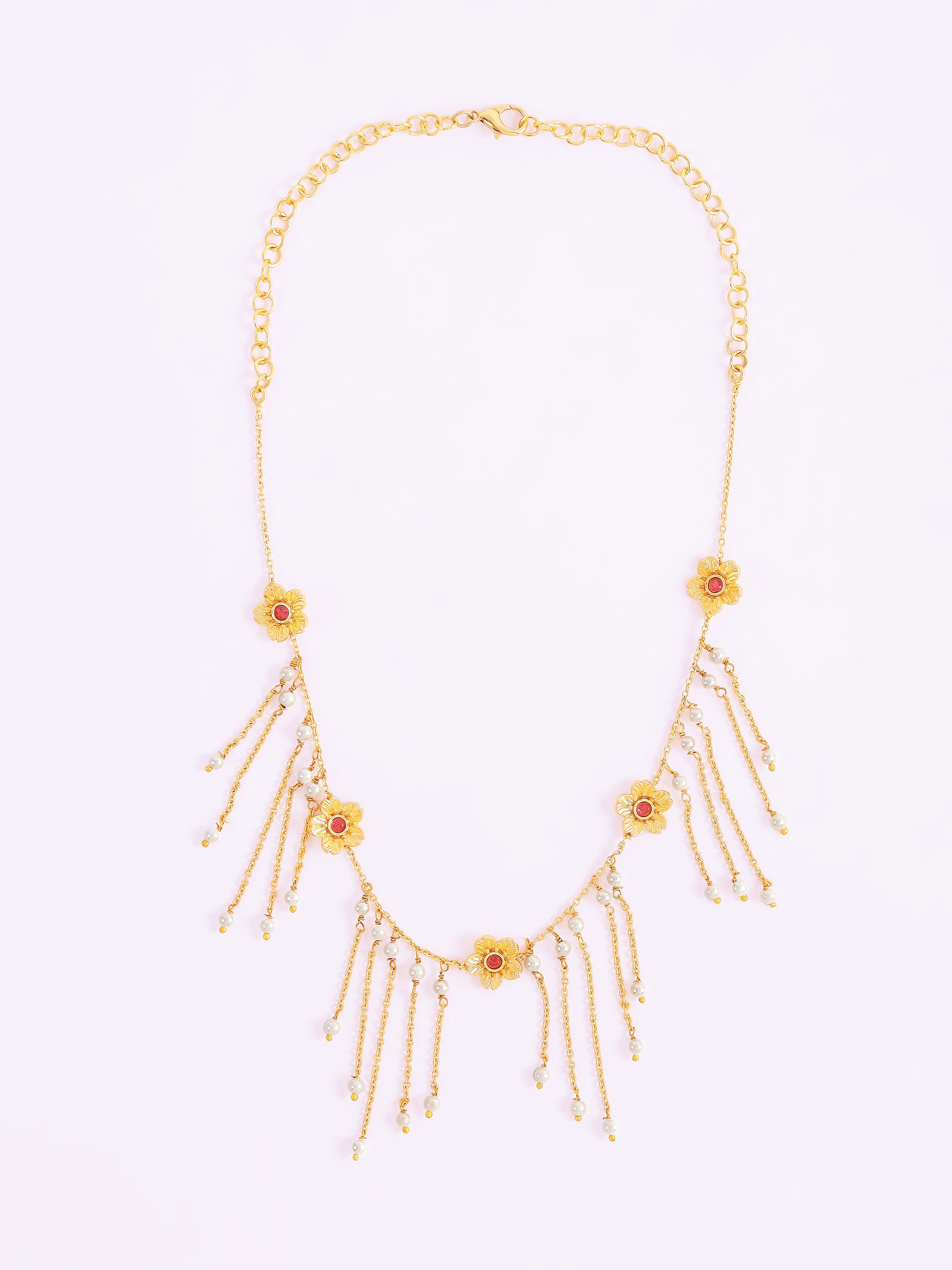 Esmé necklace with earrings