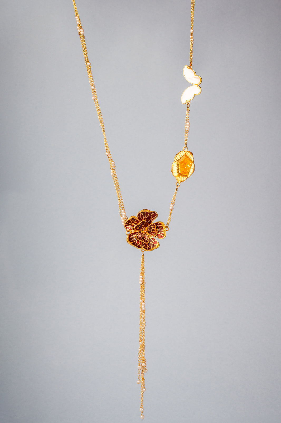 "Butterfly Blossom Necklace