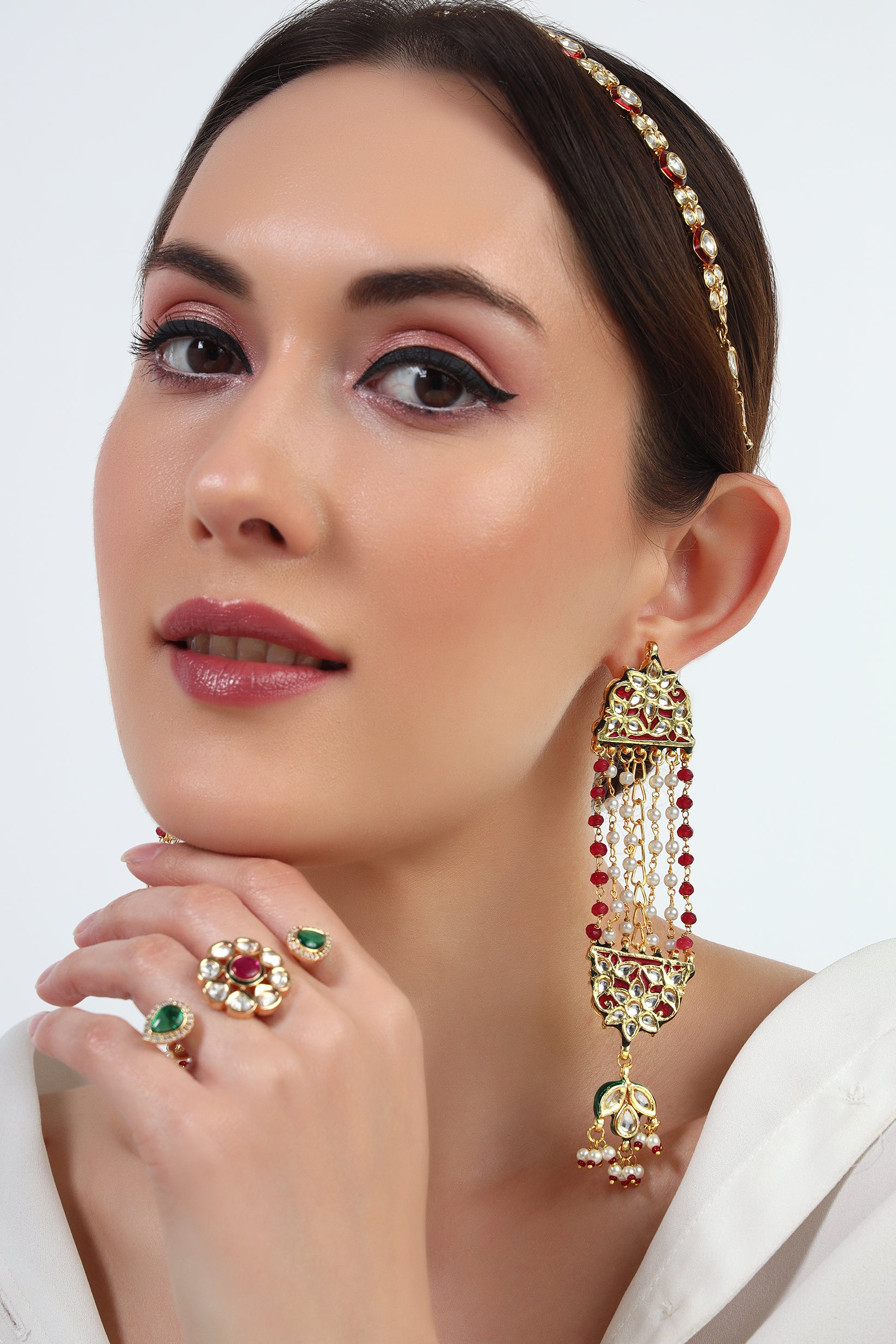 Sara statement earrings