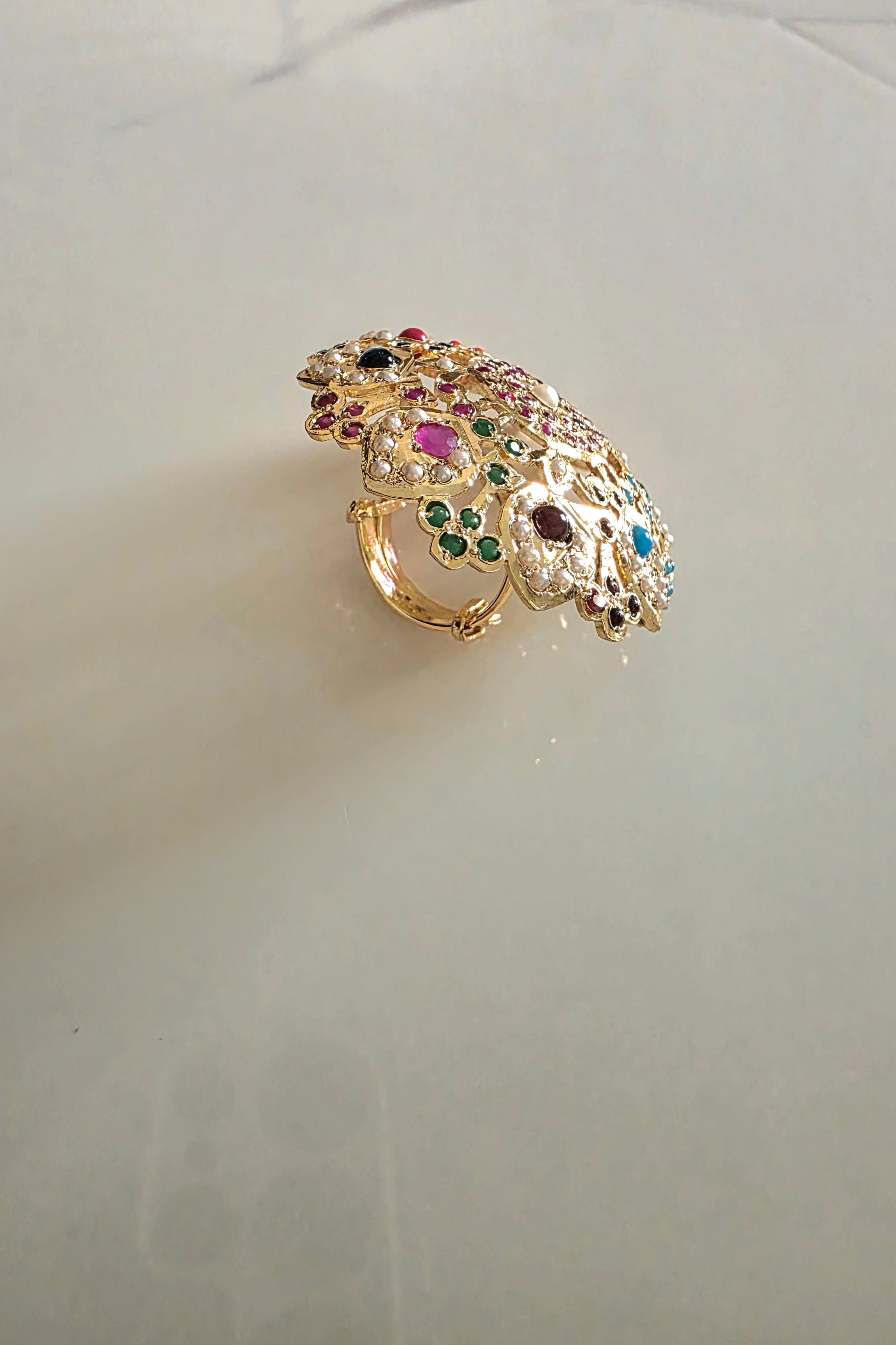 Gul-e-Zehra ring ,Single pc included only