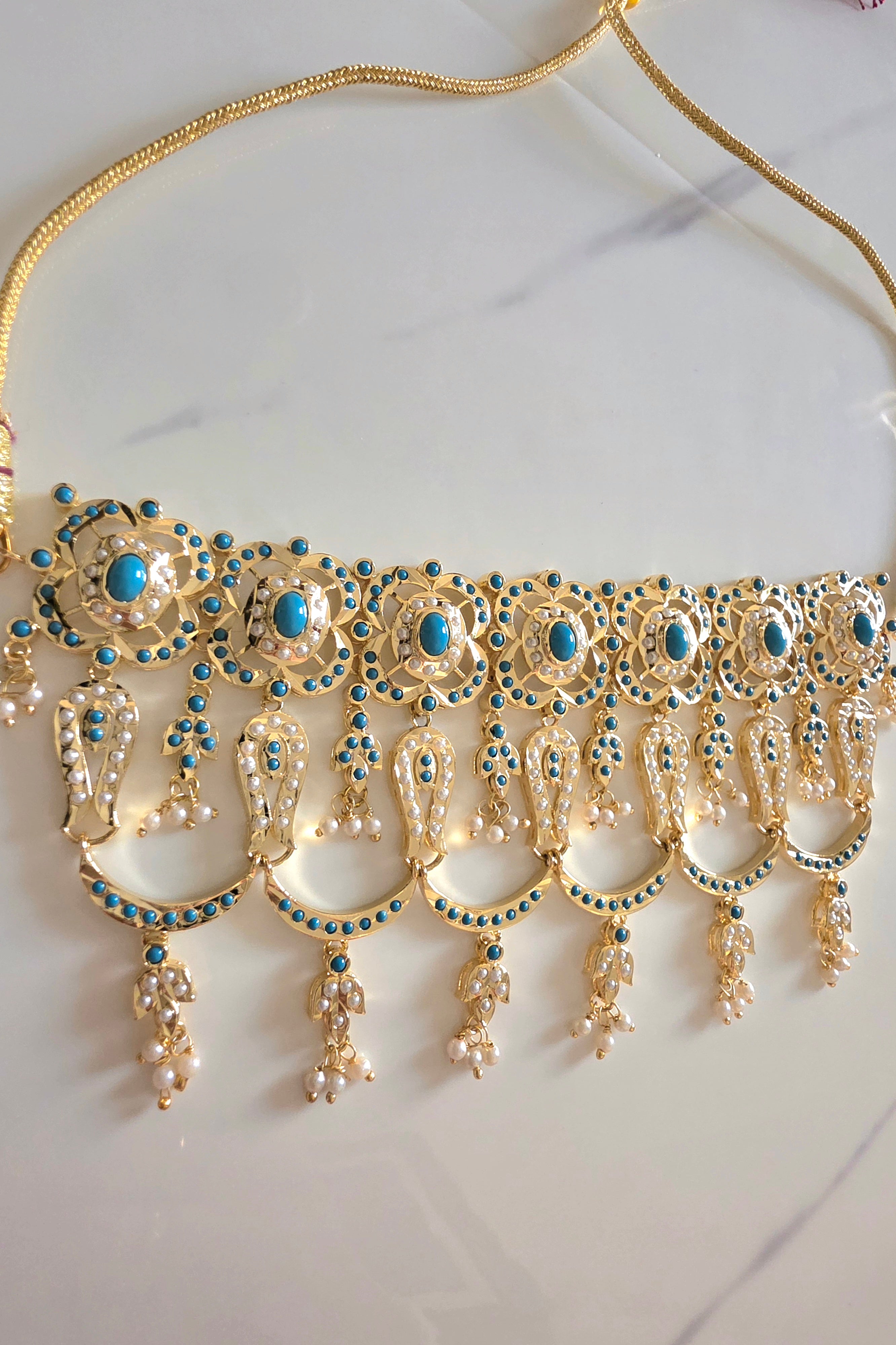 Firozé choker set
