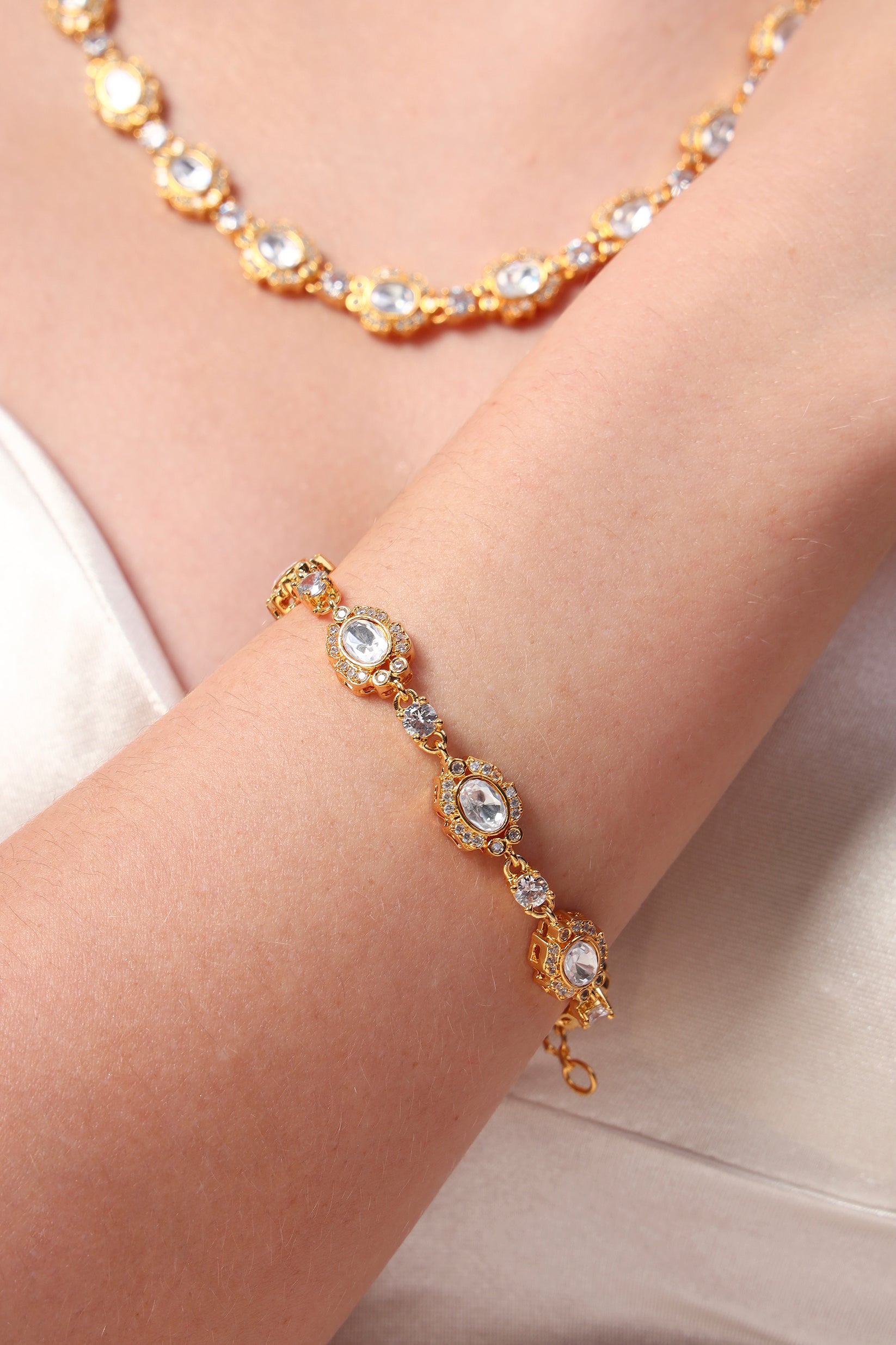 Ash moissanite combo set