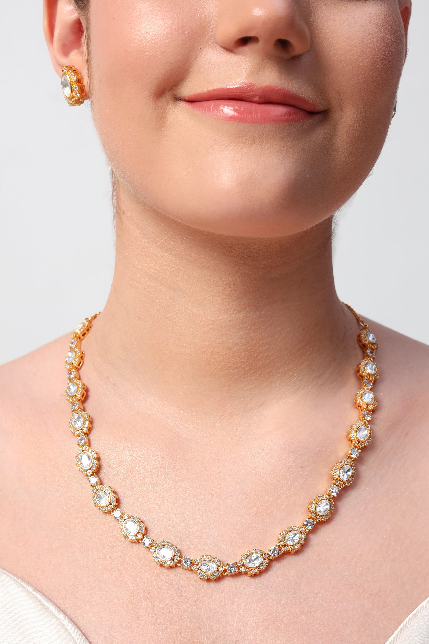 Ash moissanite combo set