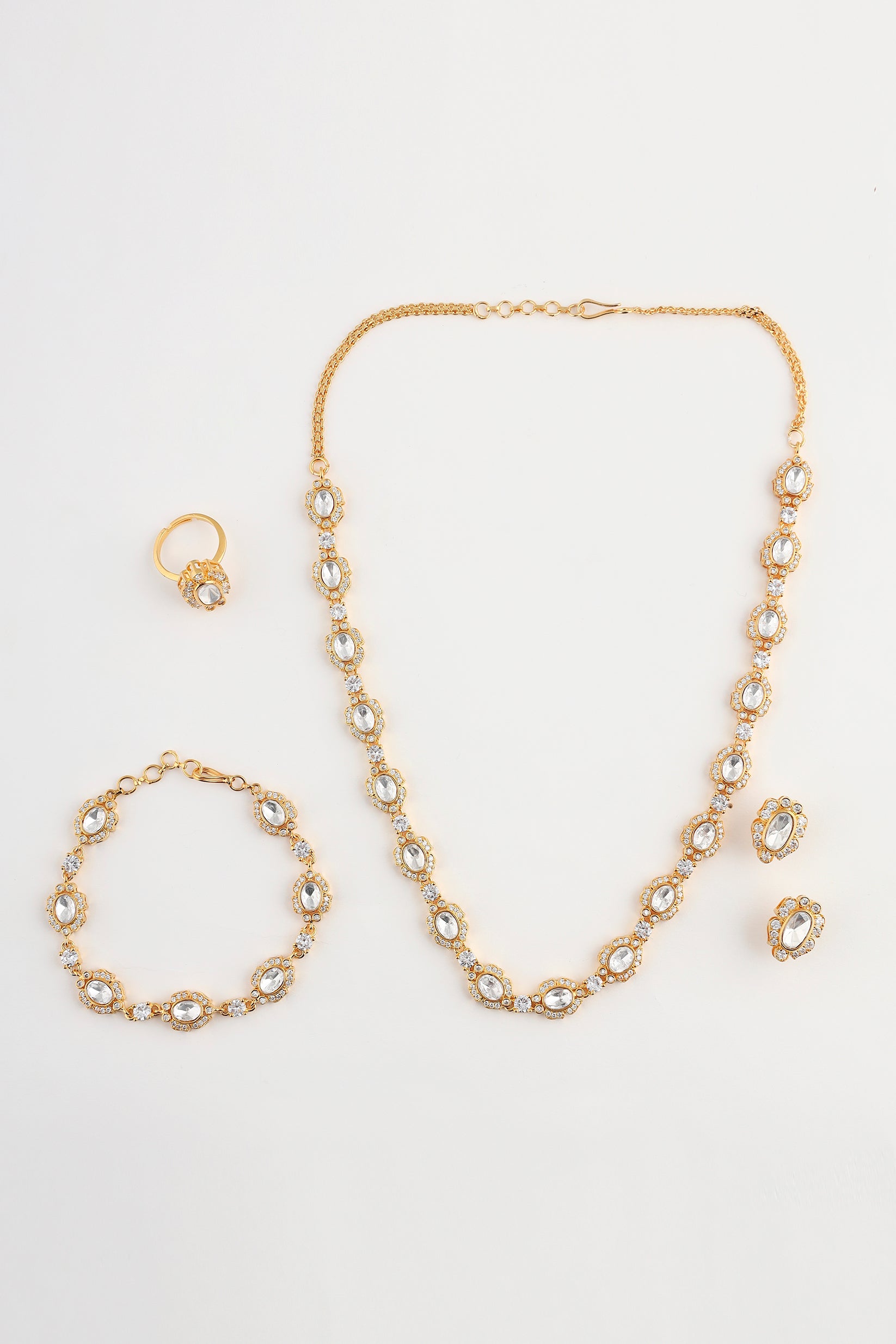 Ash moissanite combo set