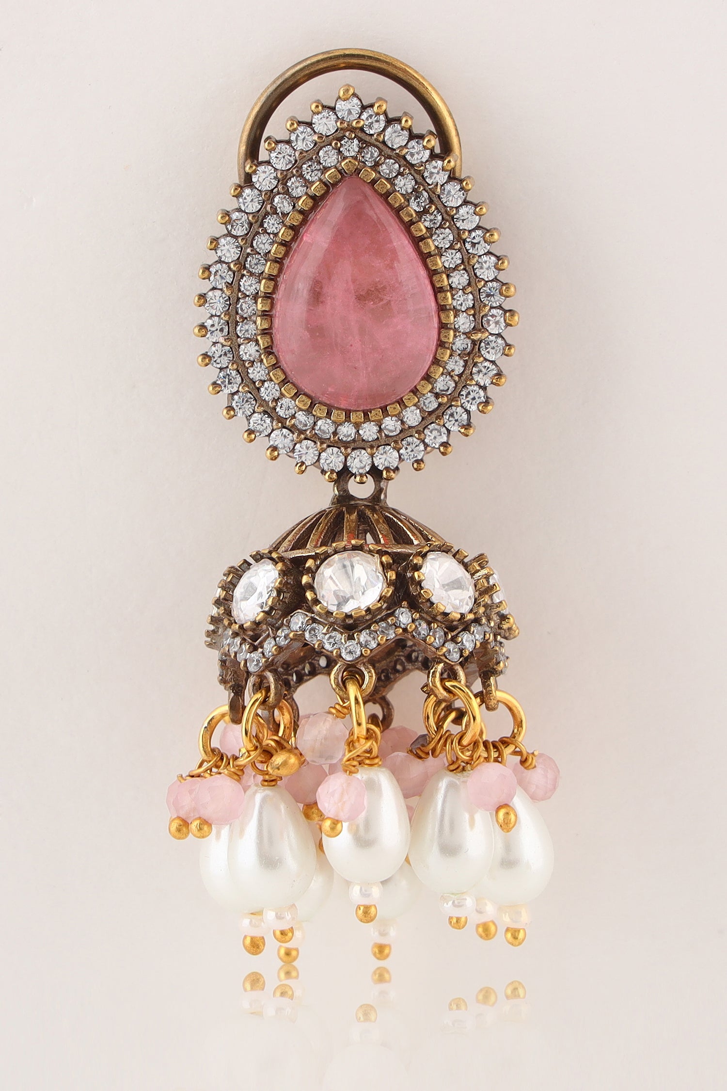Preet doublet stones jhumka