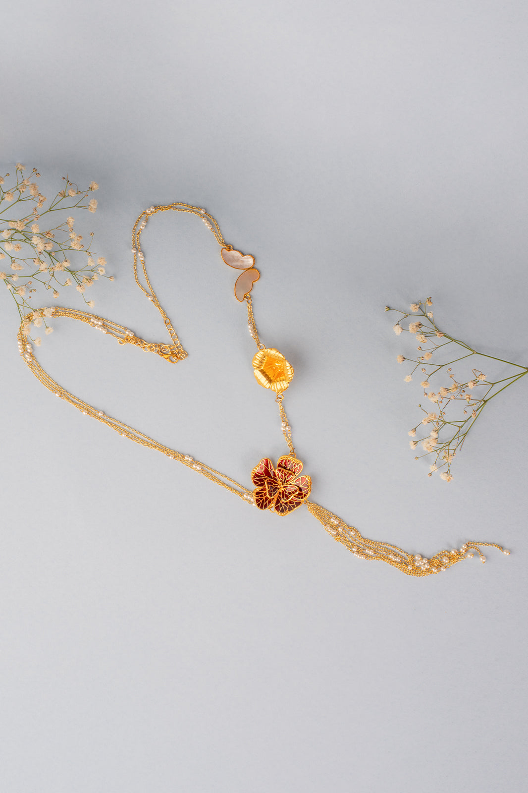"Butterfly Blossom Necklace