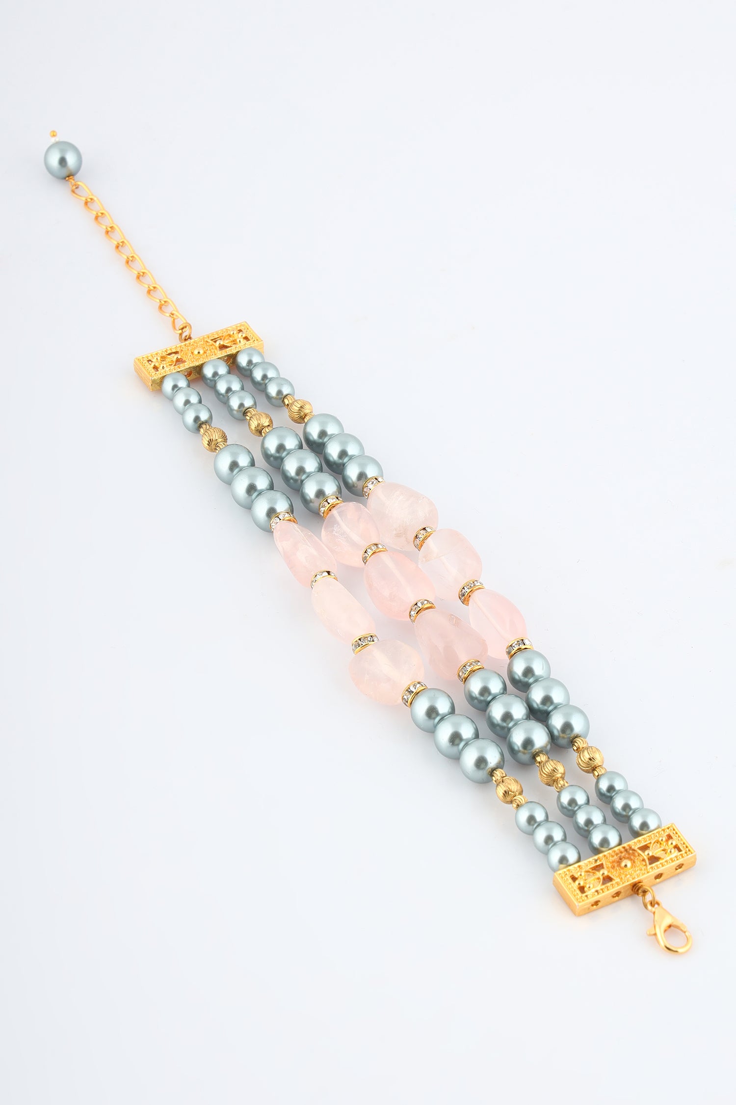 Rose quartz combo set