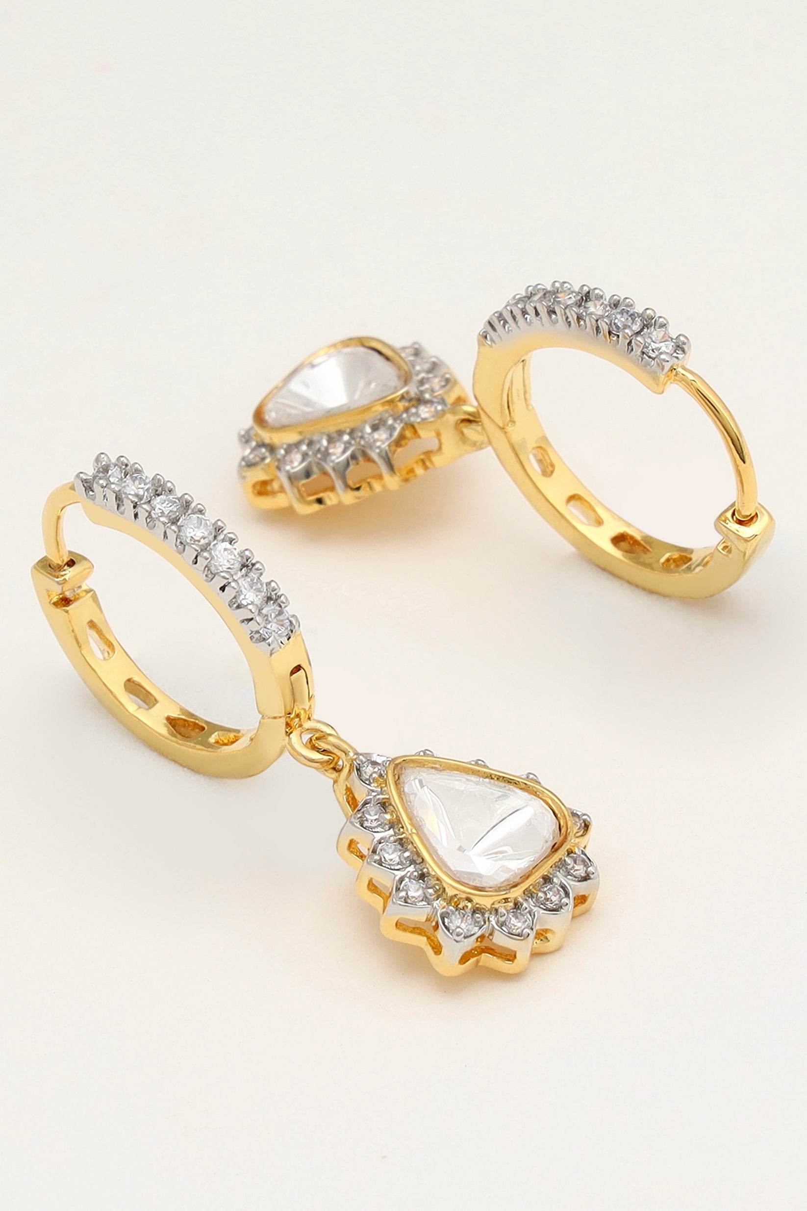 Moissanite drops