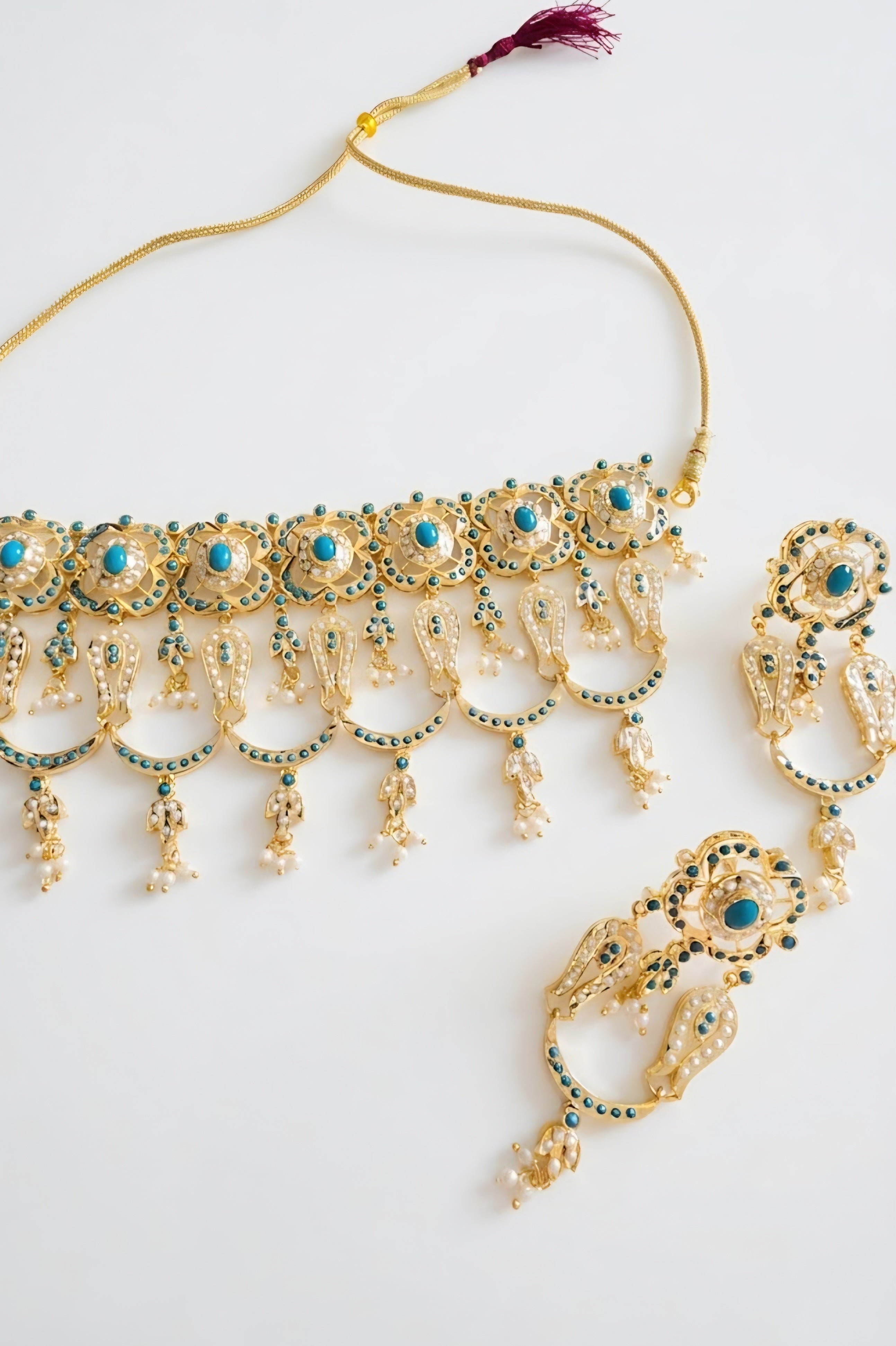 Firozé choker set