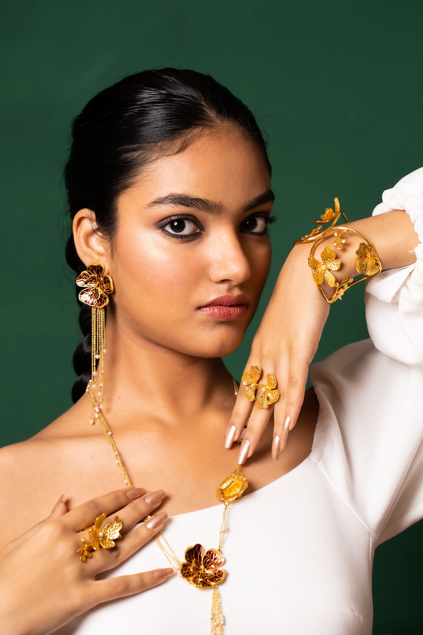 "Empowered Garden Cuff"