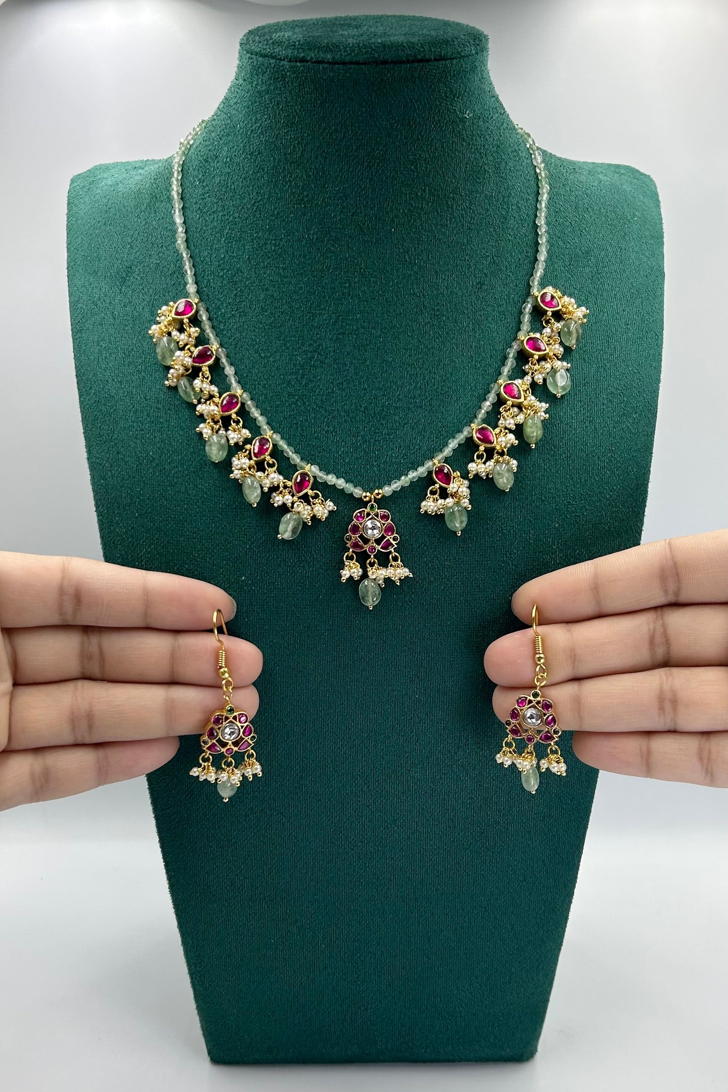 Nazakat Ankita Statement Necklace set