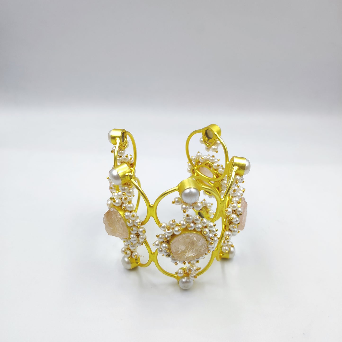Orian Statement Raw Natural Stone Bracelet