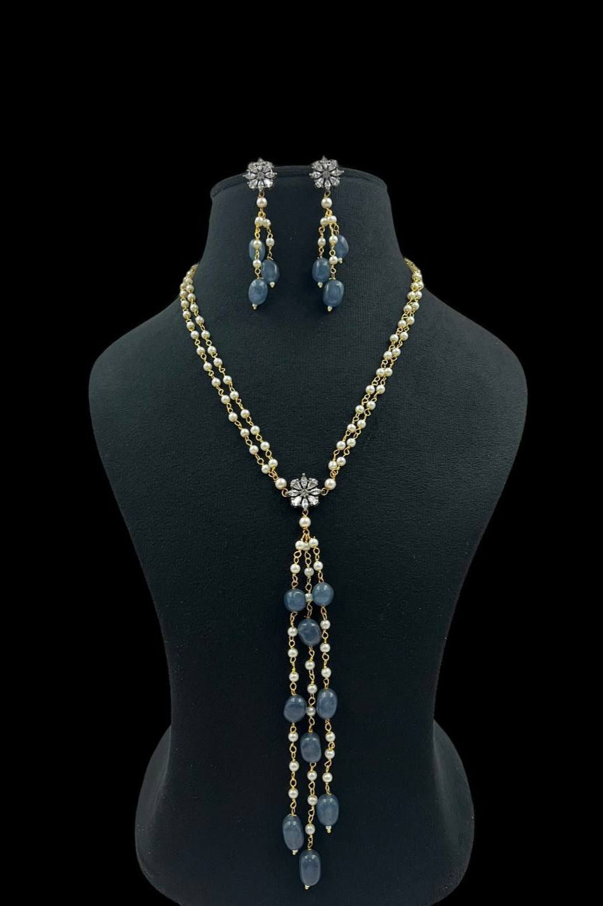 Zehra statement long mala set