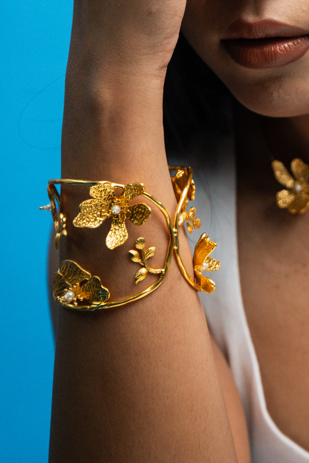 "Empowered Garden Cuff"