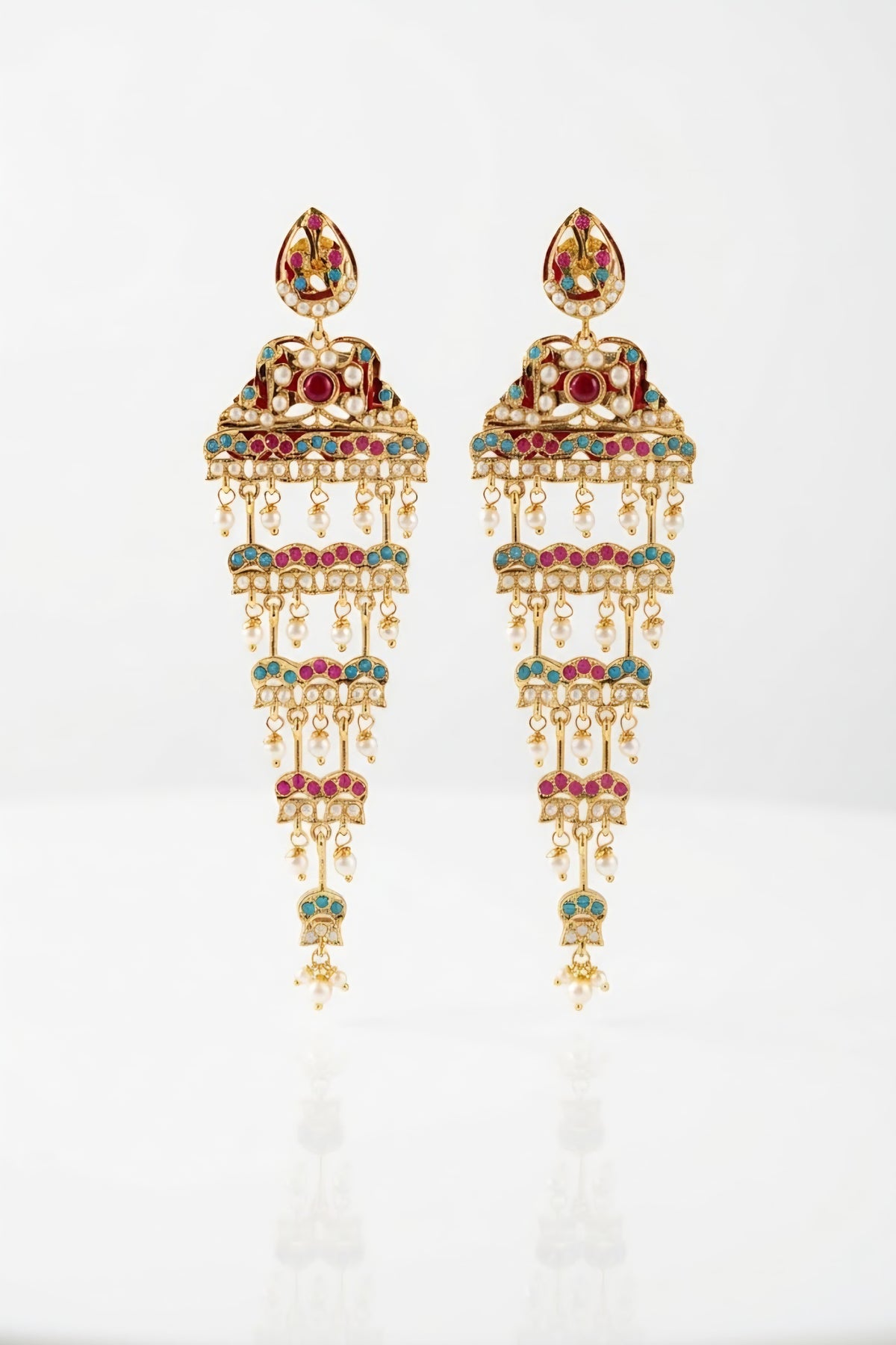 Dilkash long earrings