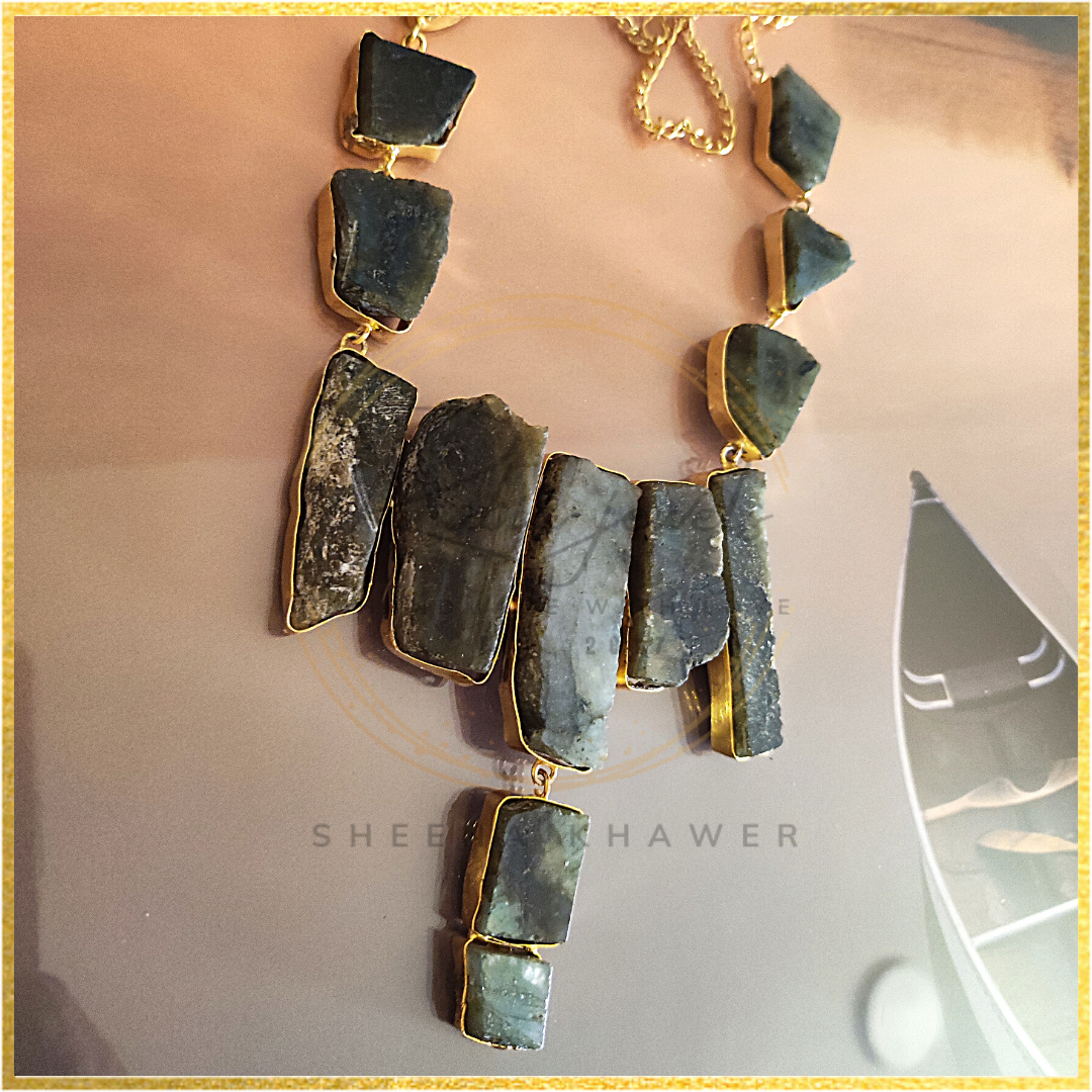 Labradorite necklace