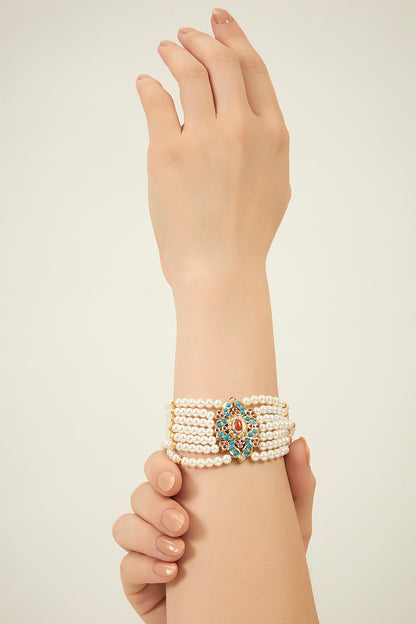 Noorain coral combo set