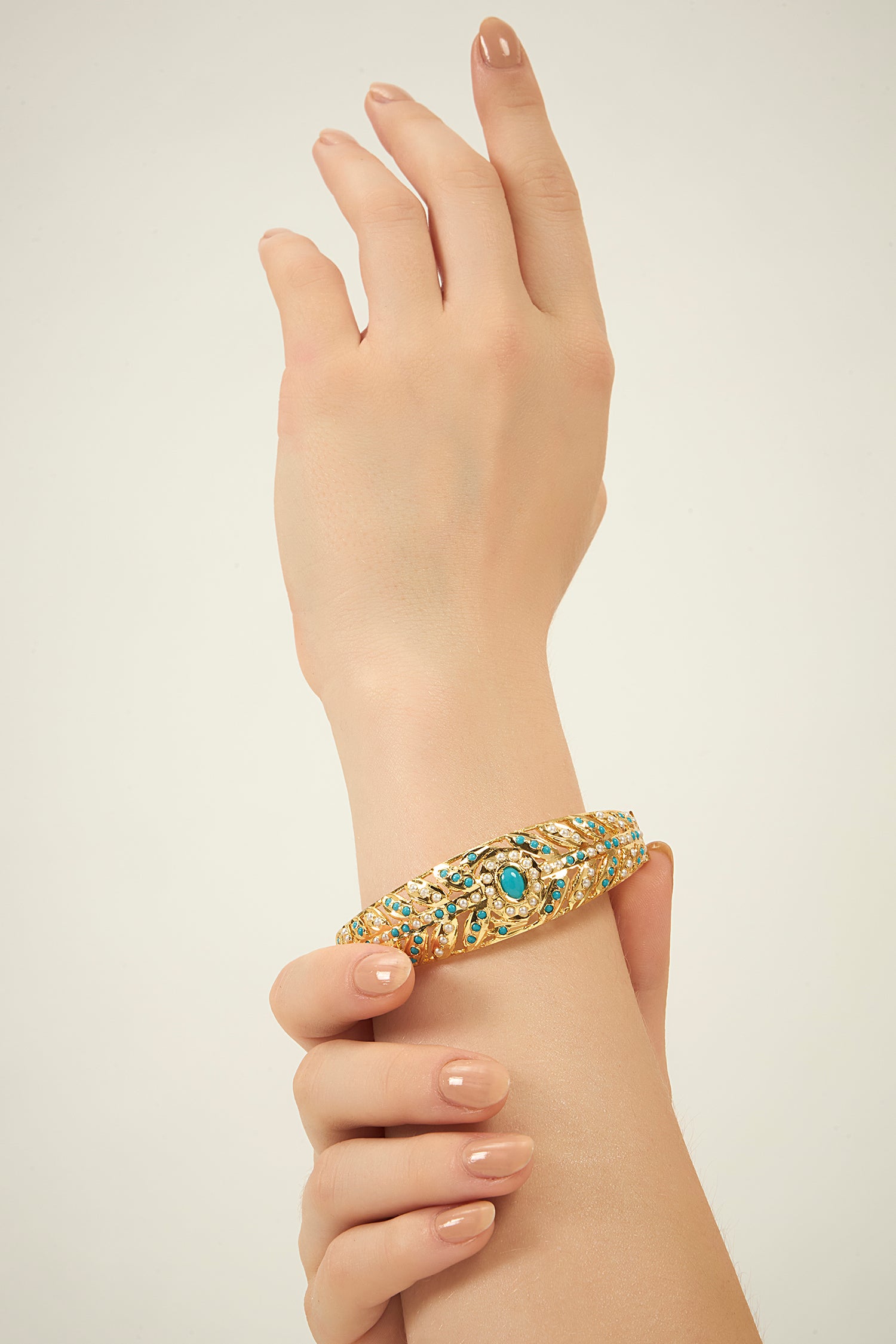 Firoza jadau bracelet