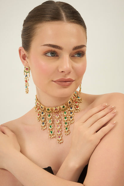 Mehfil choker set