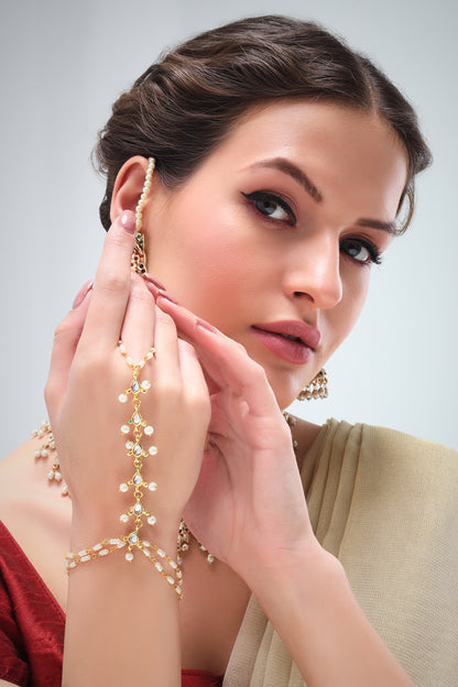 Maheen Jadau necklace set