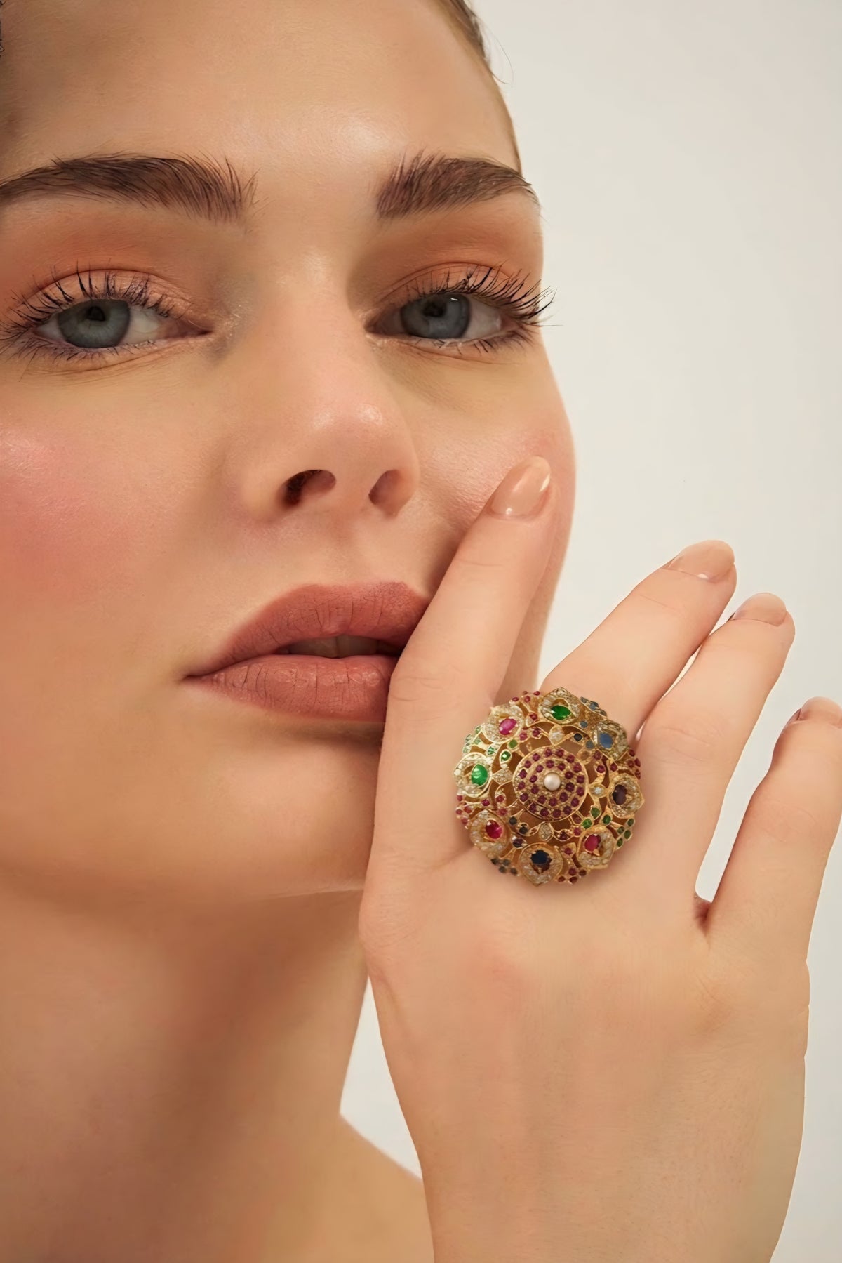 Gul-e-Zehra ring ,Single pc included only