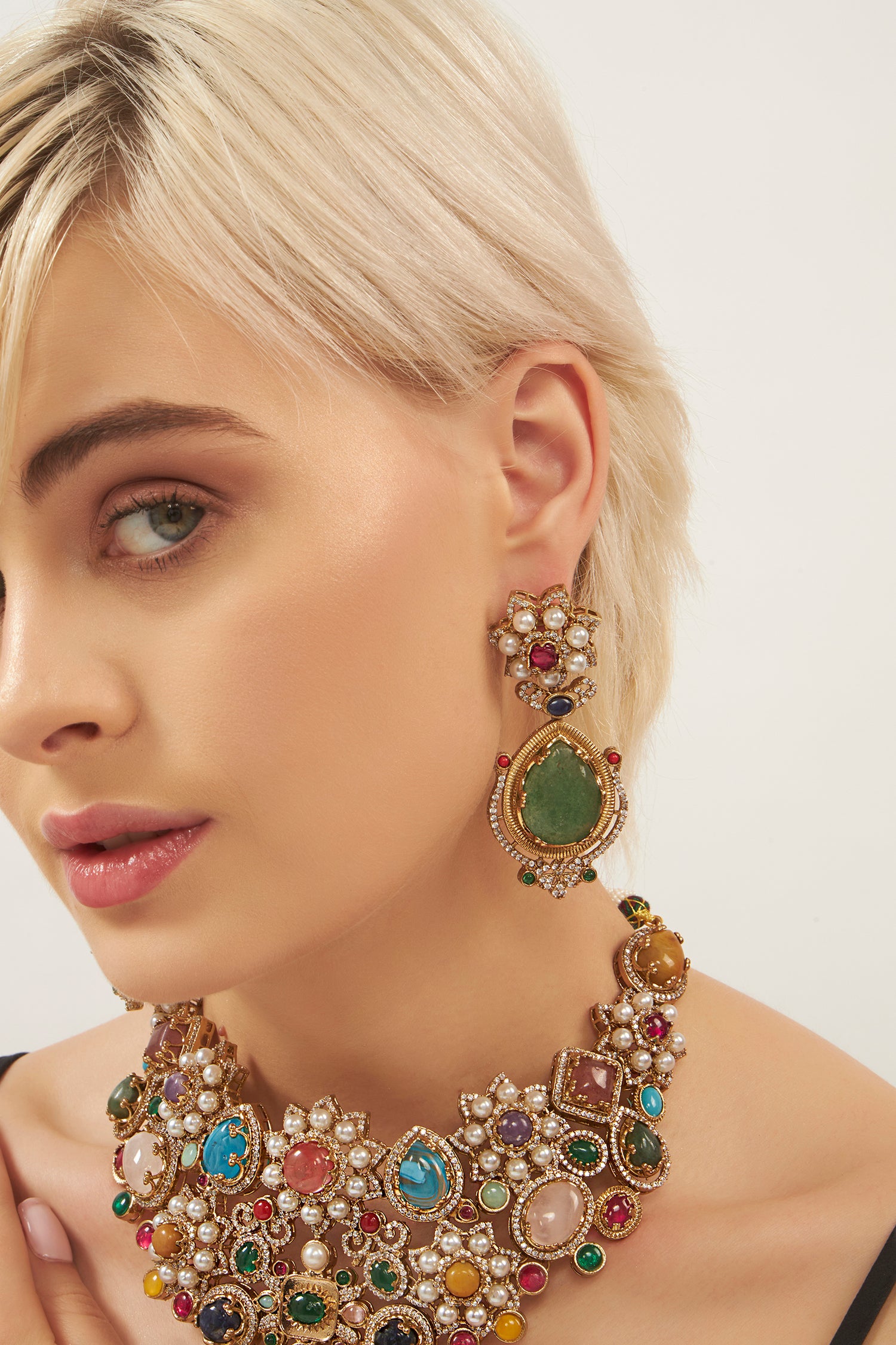 One of a kind,Necklace and earrings only