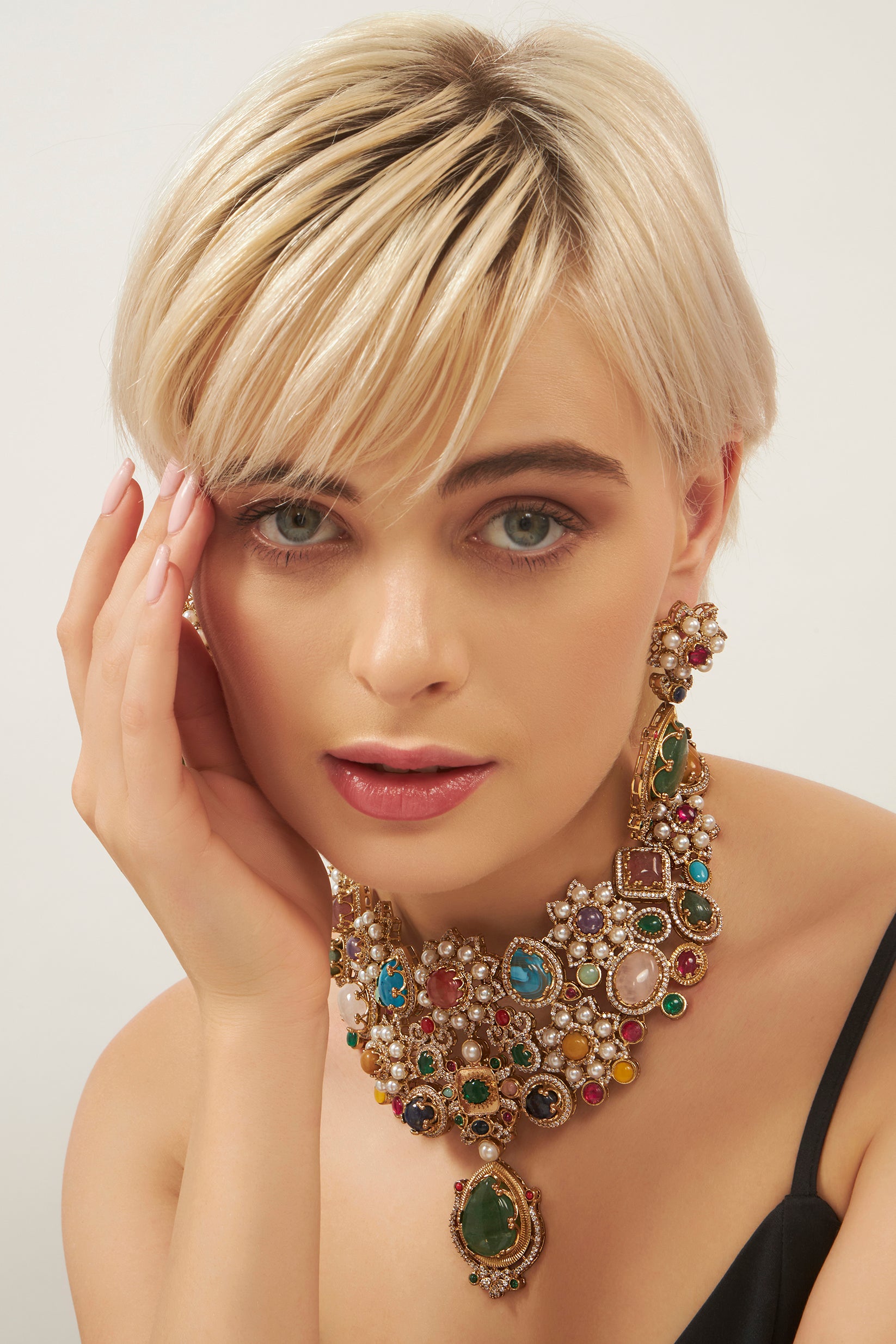 One of a kind,Necklace and earrings only
