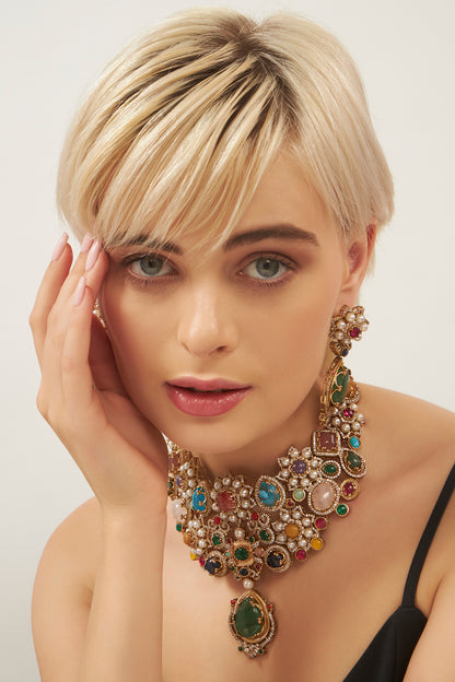 One of a kind,Necklace and earrings only