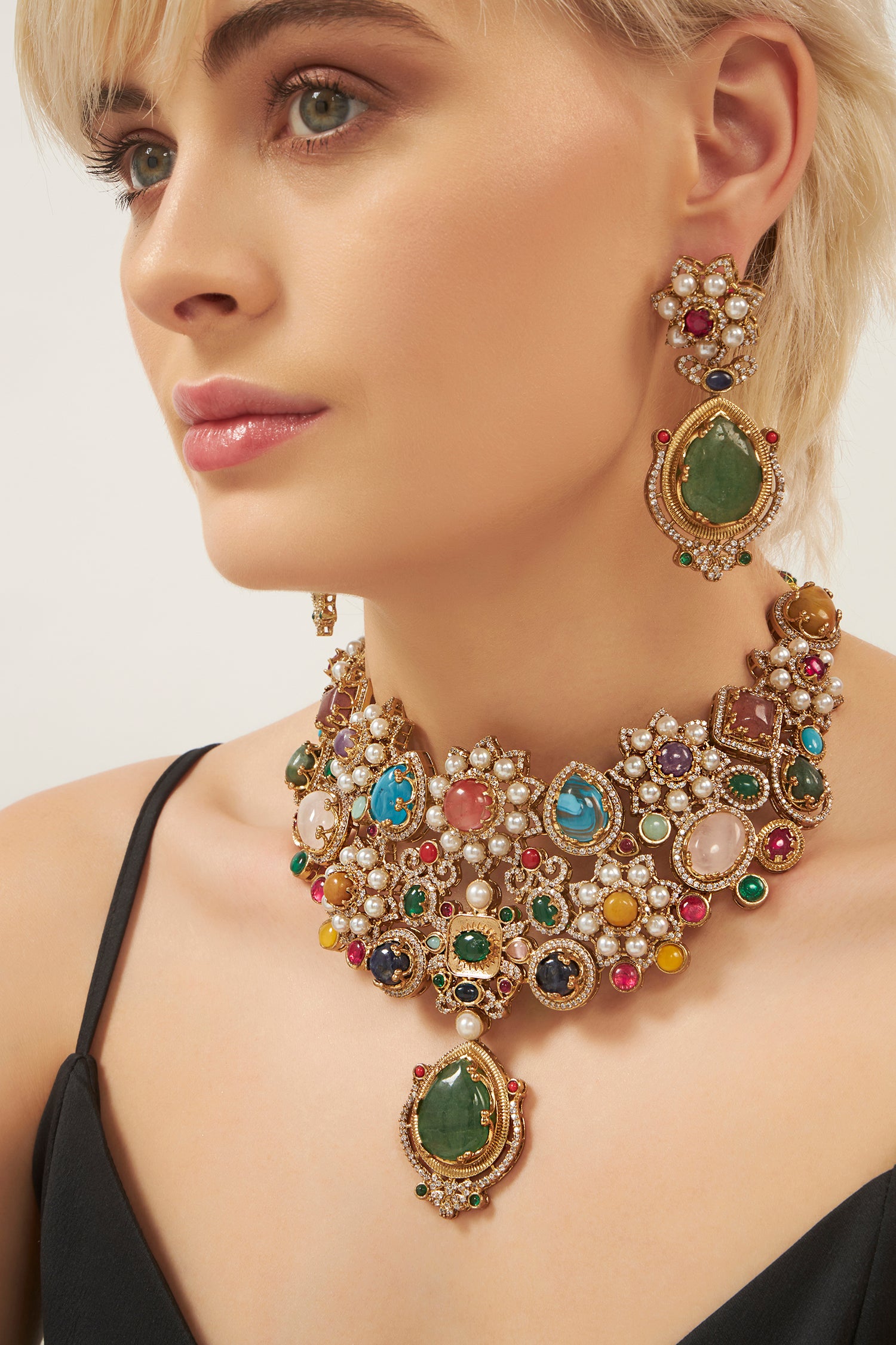 One of a kind,Necklace and earrings only