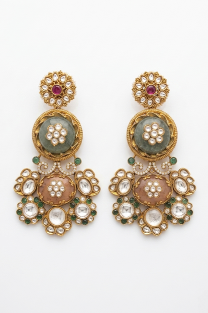 Dilkash statement earrings