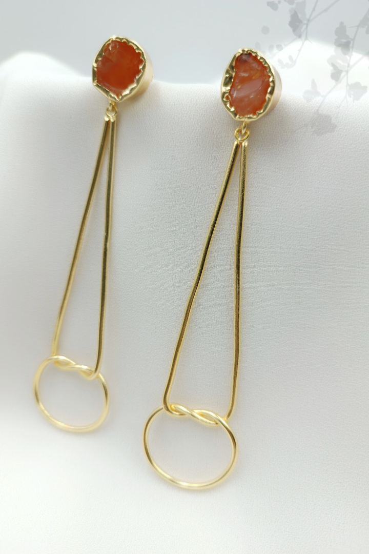 Caira Gold Earrings