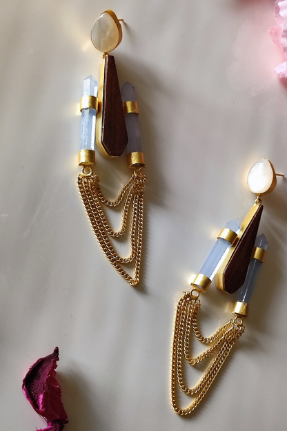 Fearlessly Independent Statement Earrings