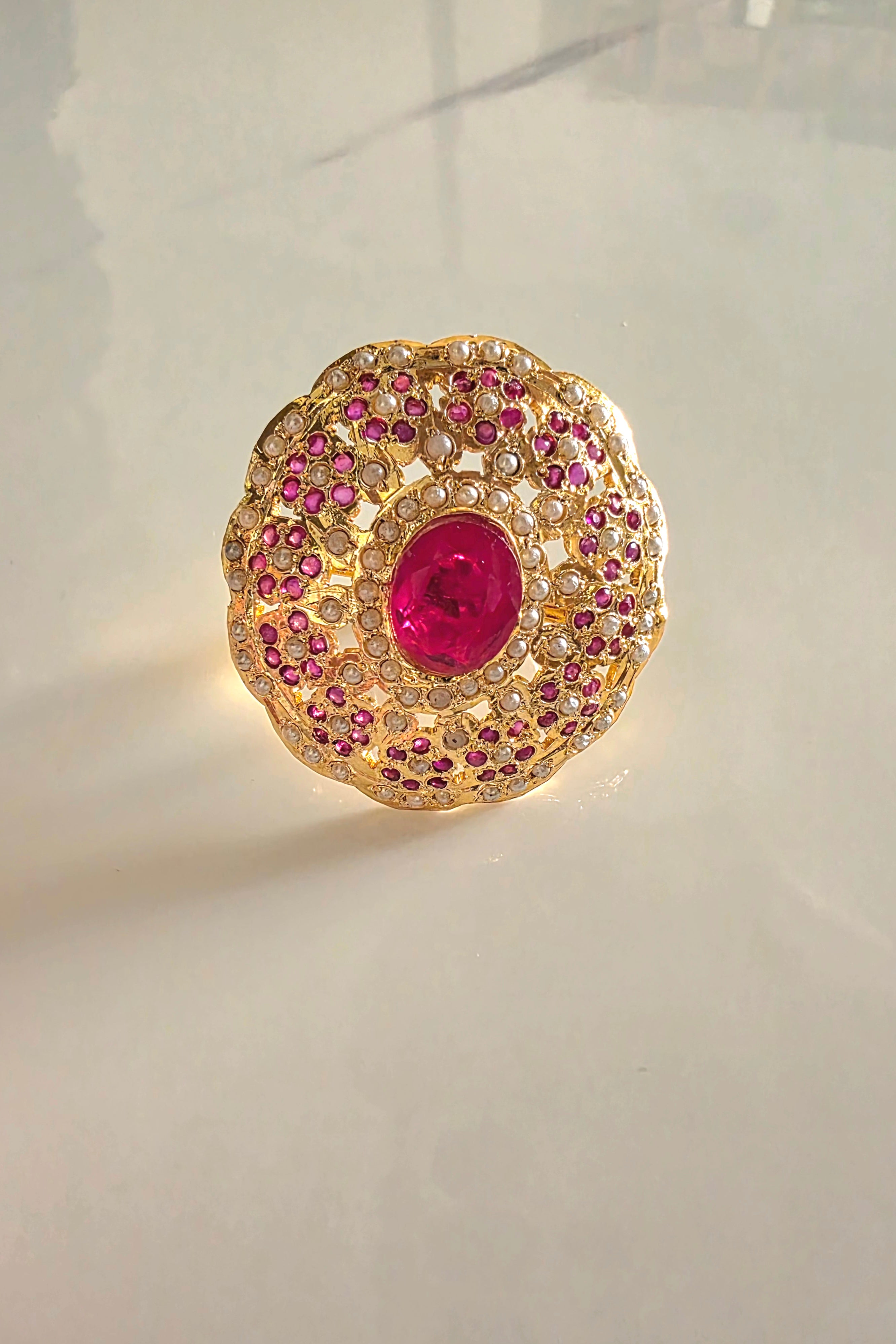 Gulaab statement ring