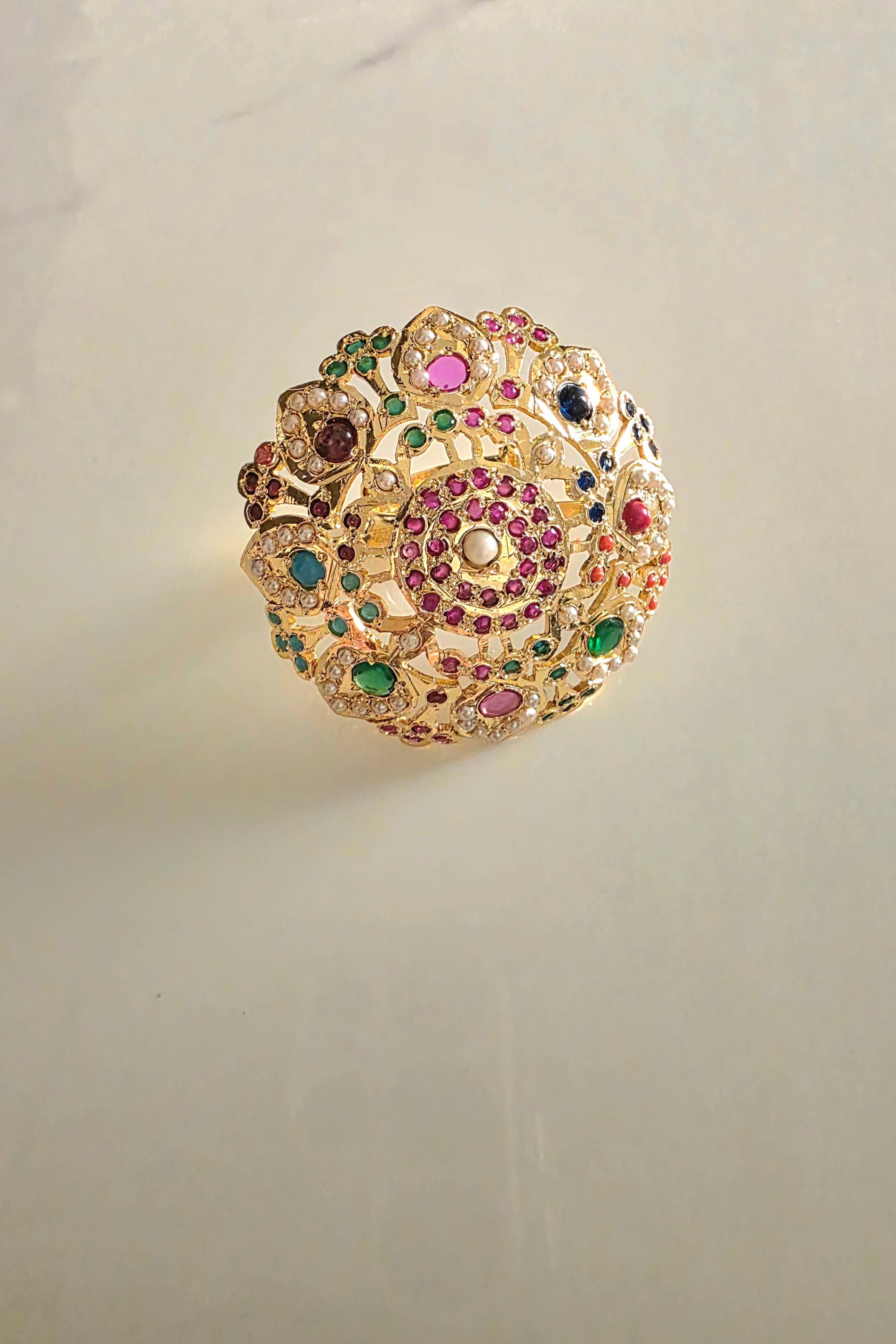 Gul-e-Zehra ring ,Single pc included only