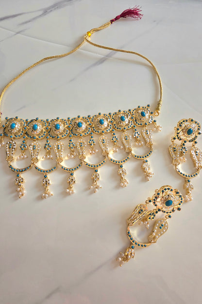 Firozé choker set