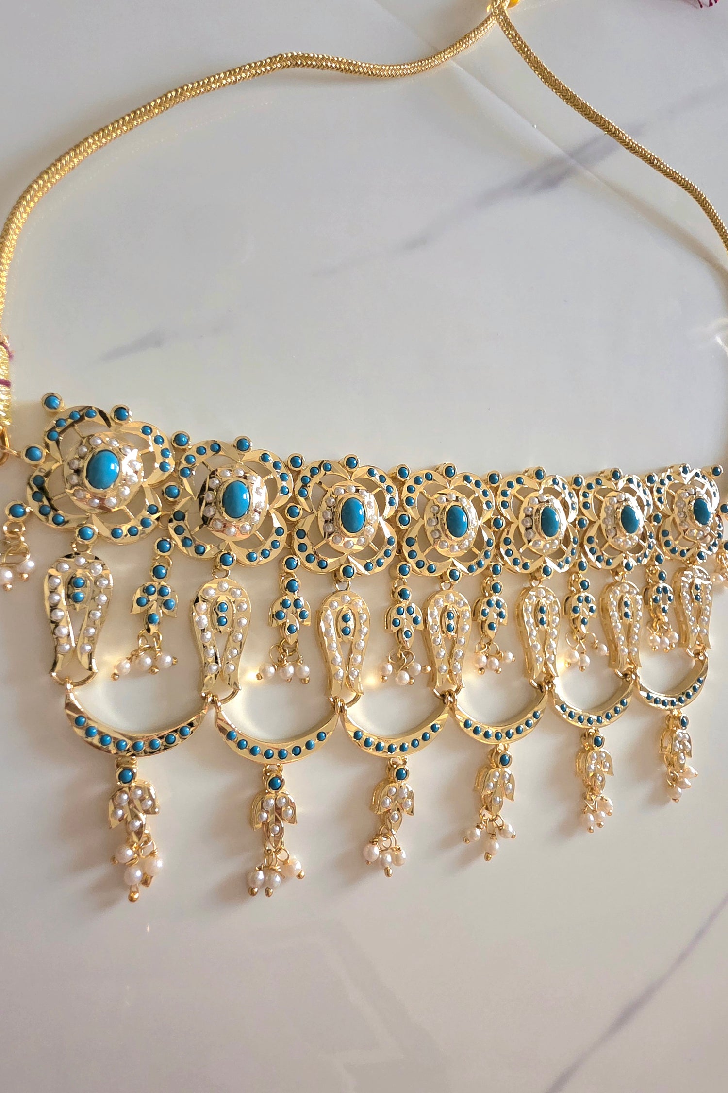 Firozé choker set