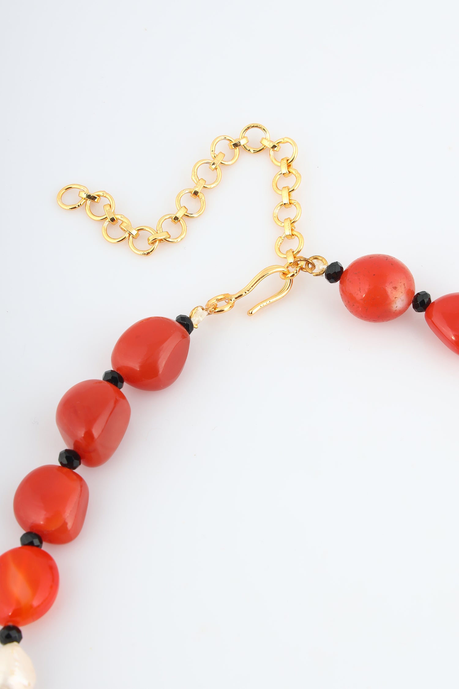 Fleur carnelian combo set