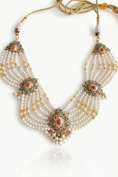 Noorain coral combo set