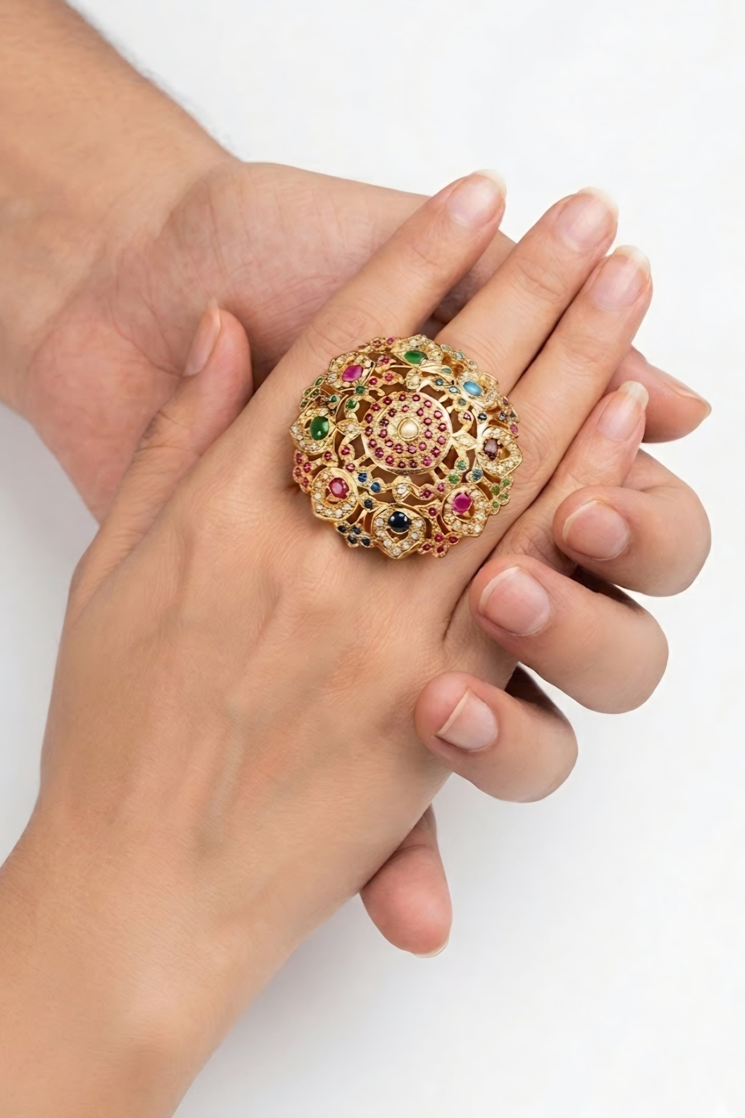 Gul-e-Zehra ring ,Single pc included only