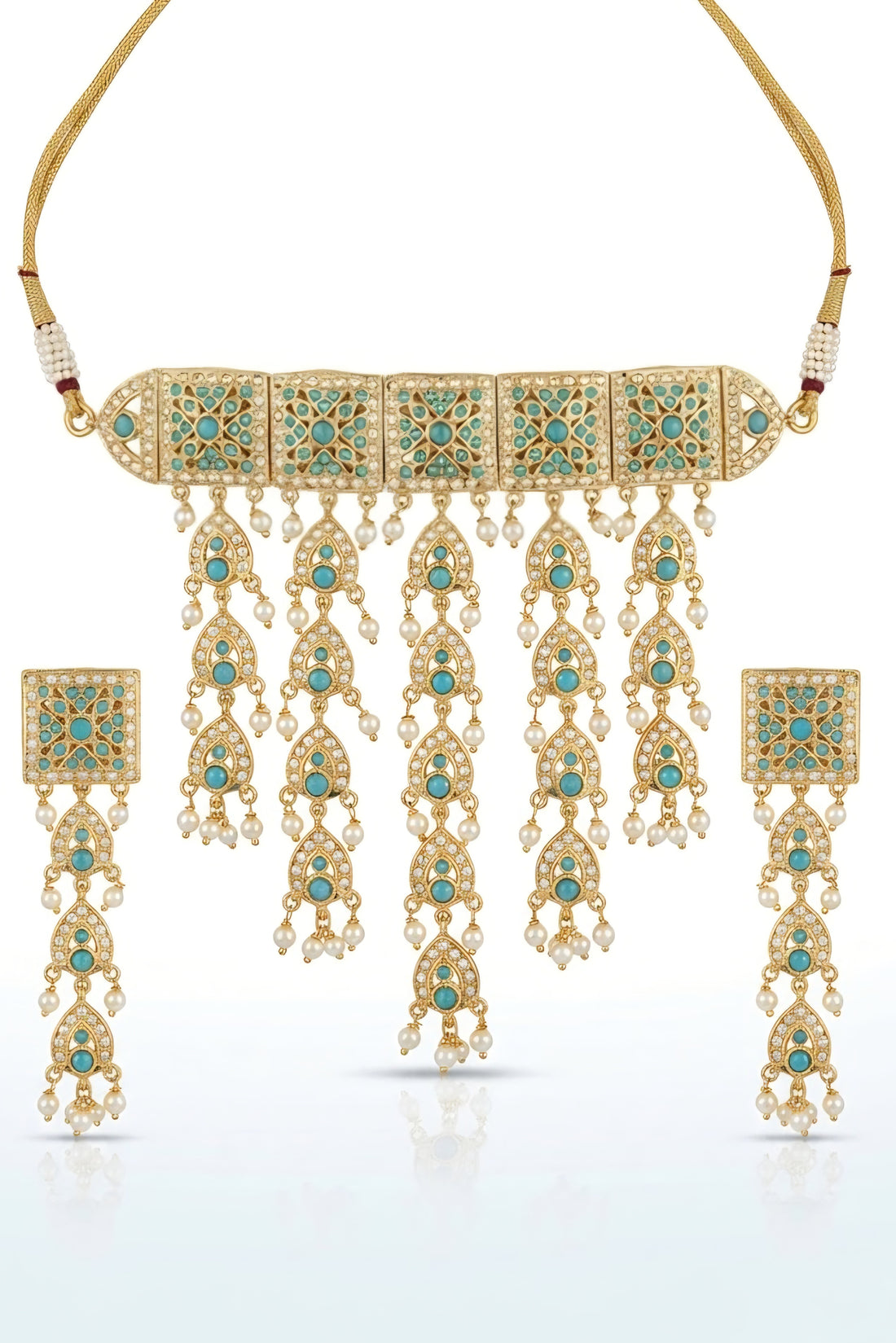 Firozé Noor Choker Set