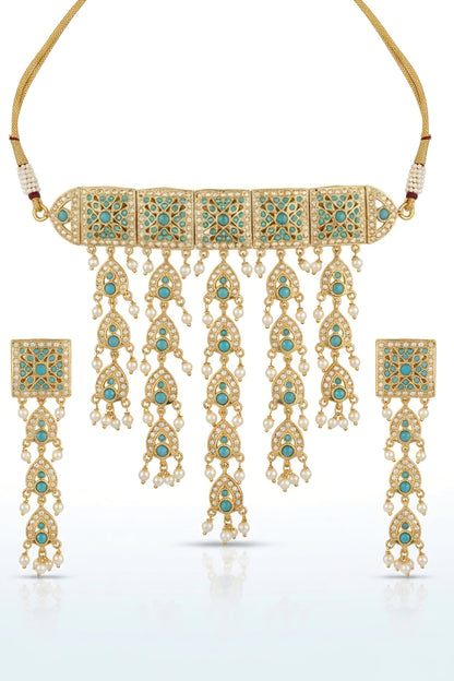 Firozé Noor Choker Set