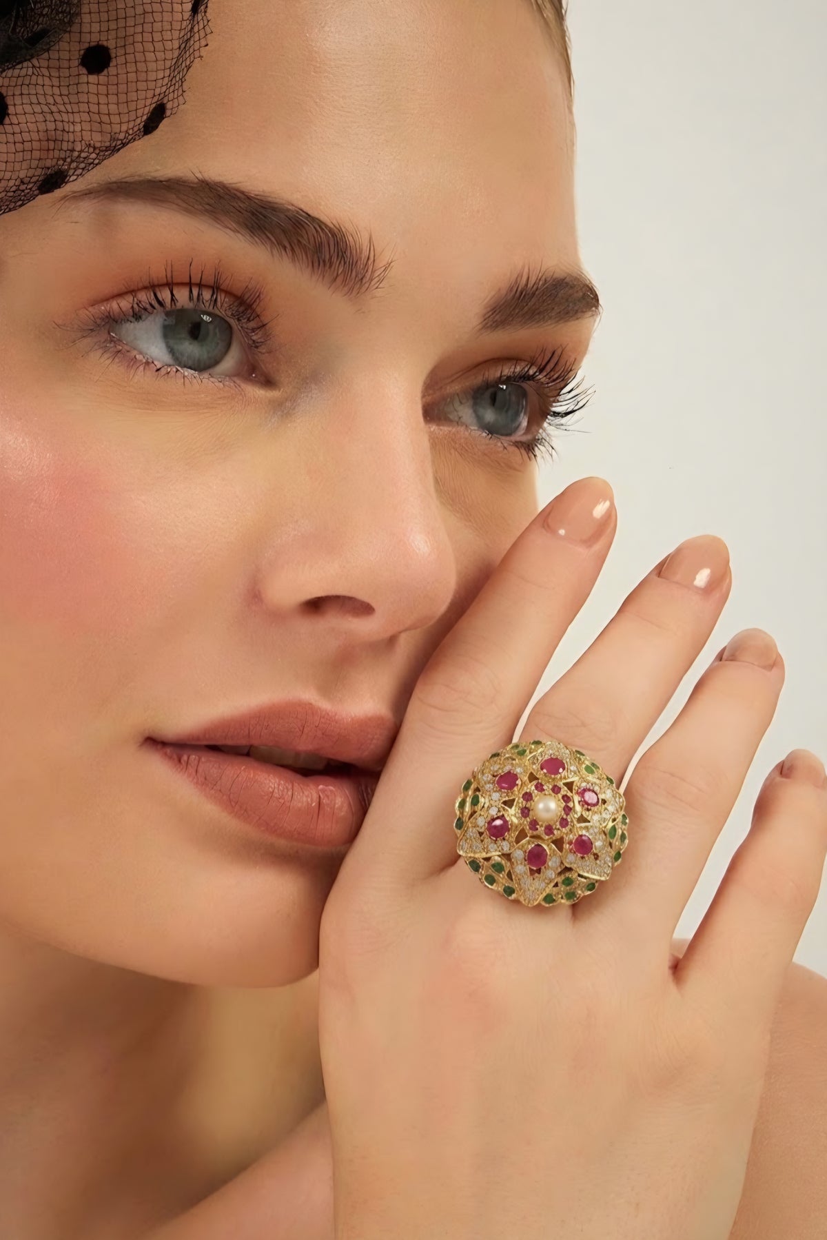 Meher ring, single pc included