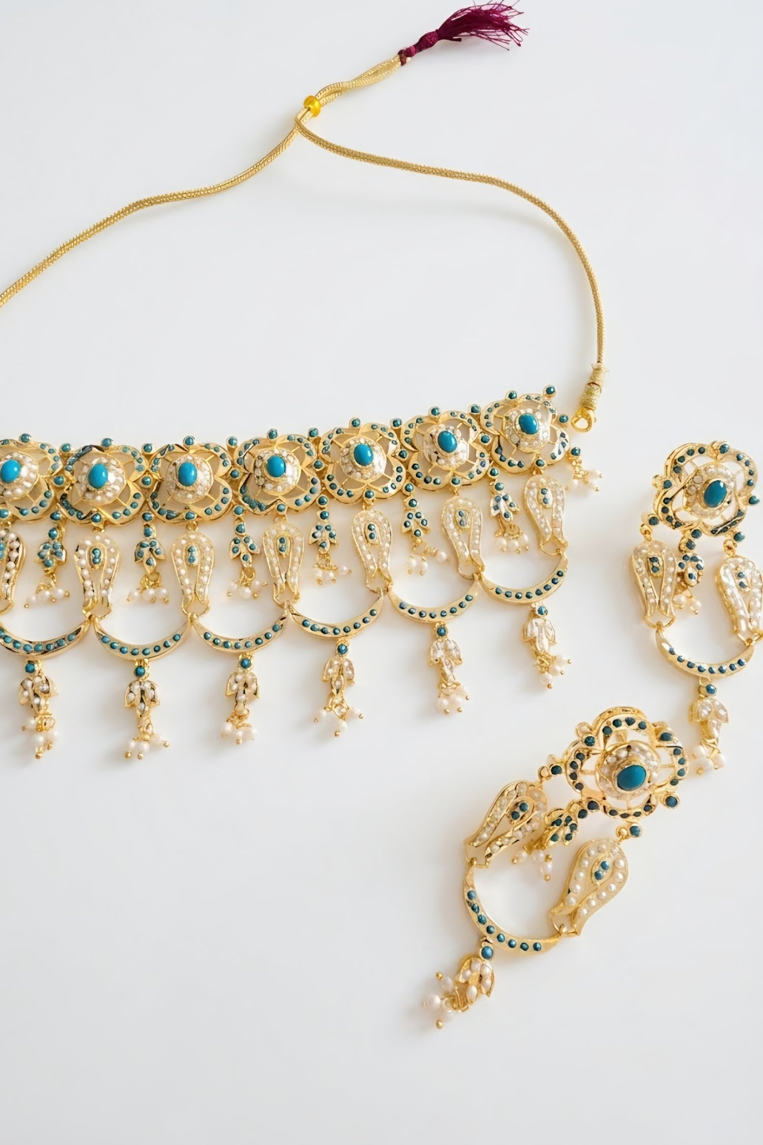 Firozé choker set