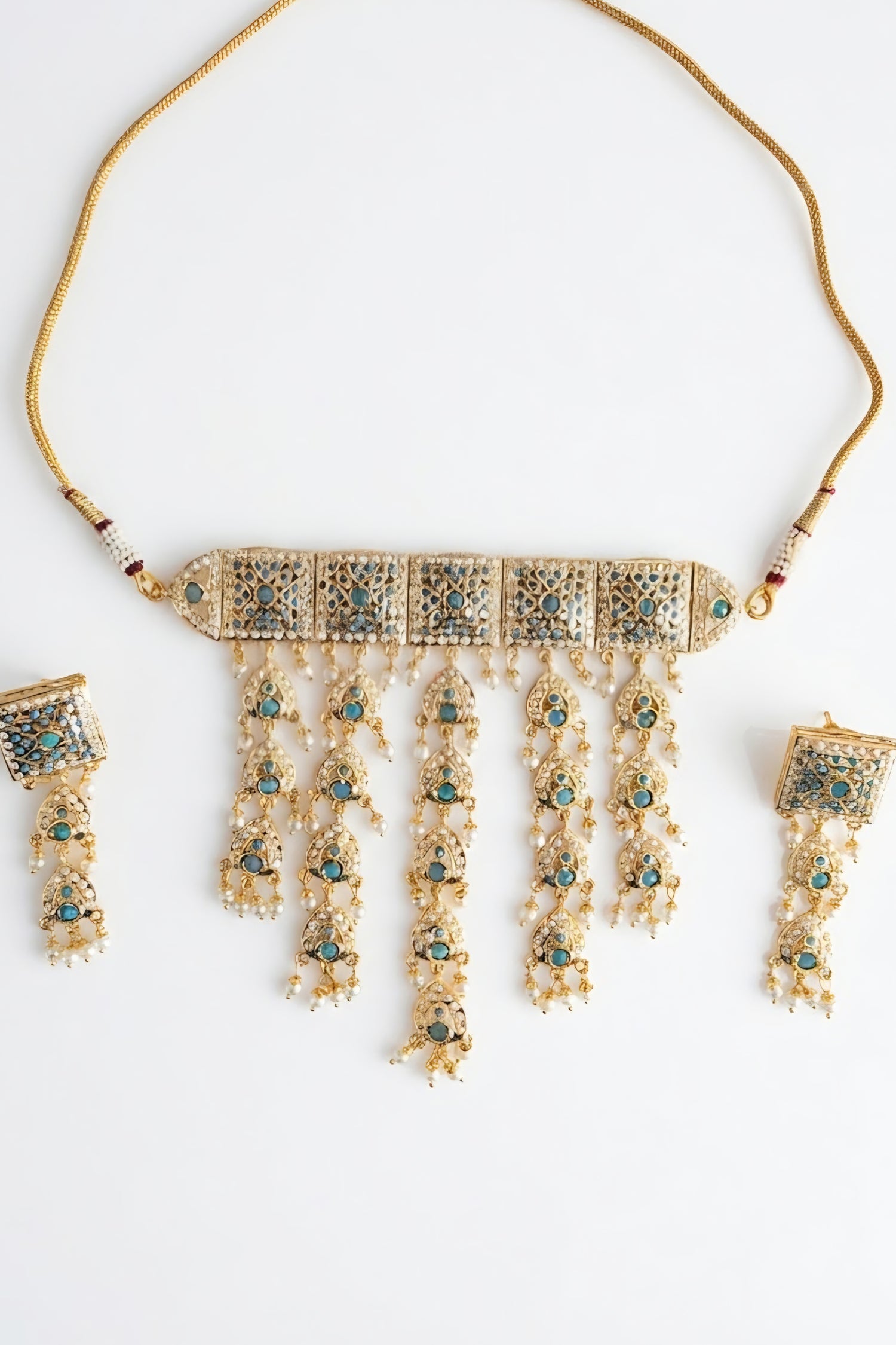 Firozé Noor Choker Set