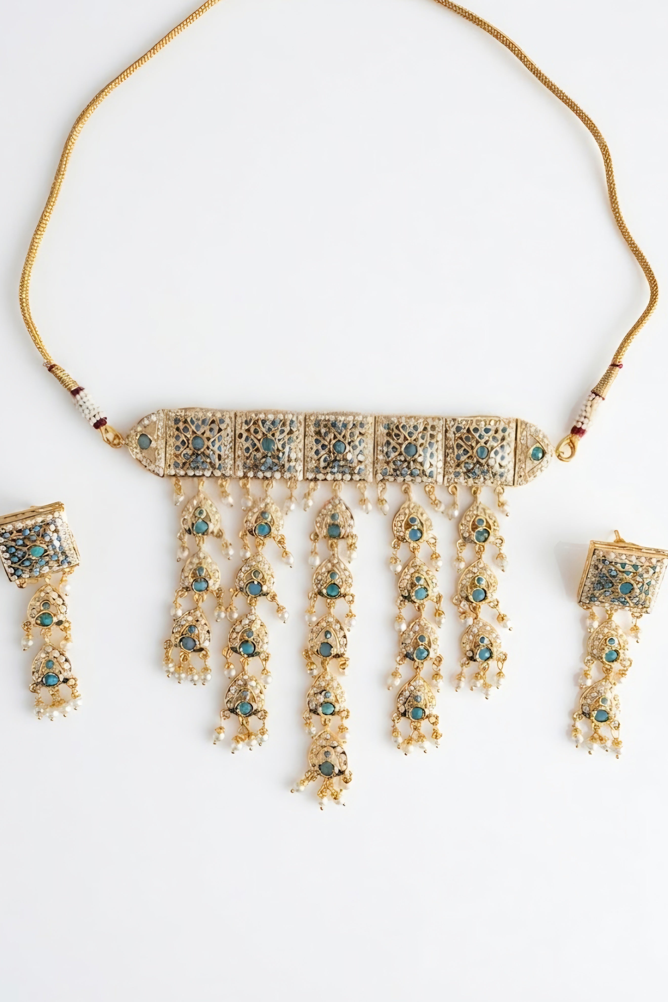 Firozé Noor Choker Set