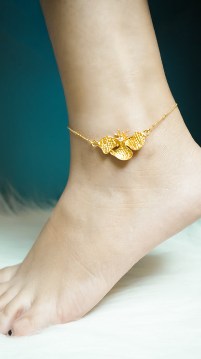 Bloom and Soar anklet