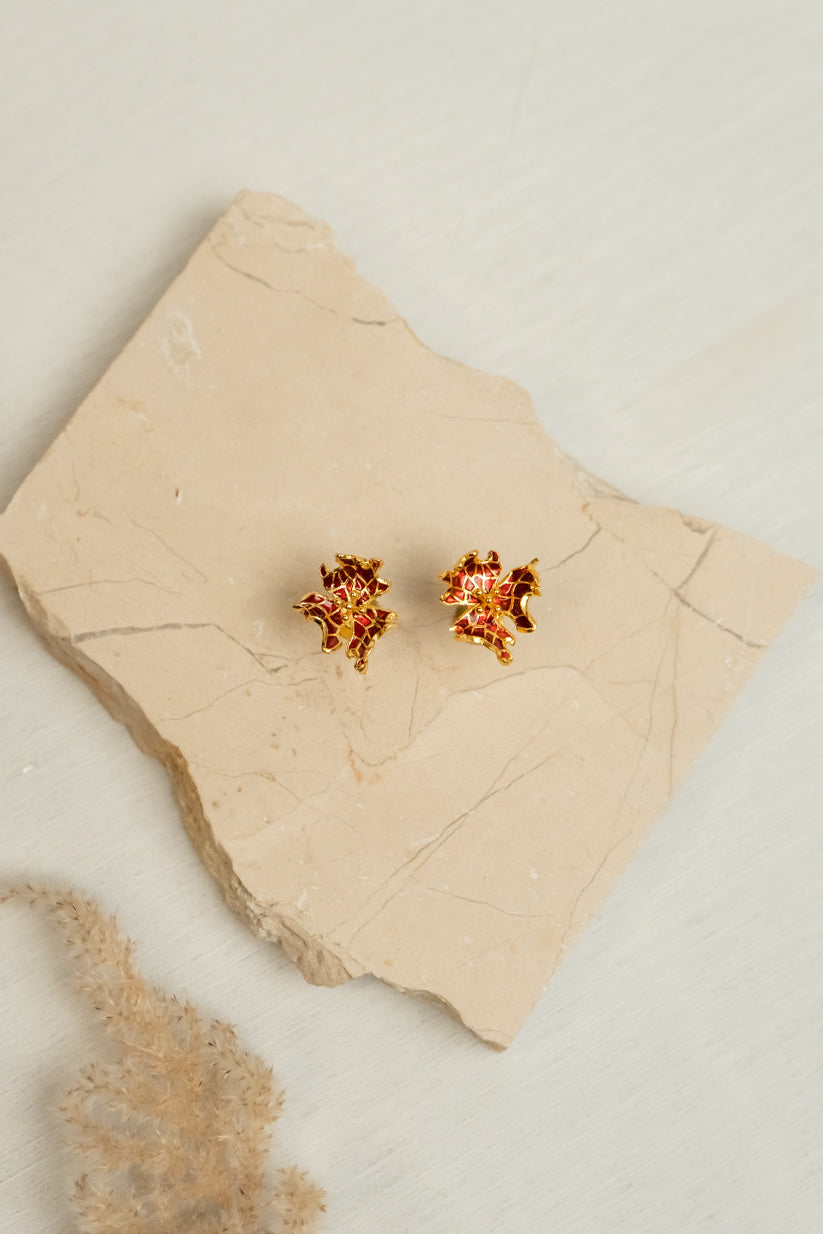 Floral Flight of Independence studs