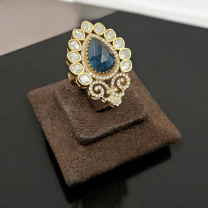 Elina Kundan ring