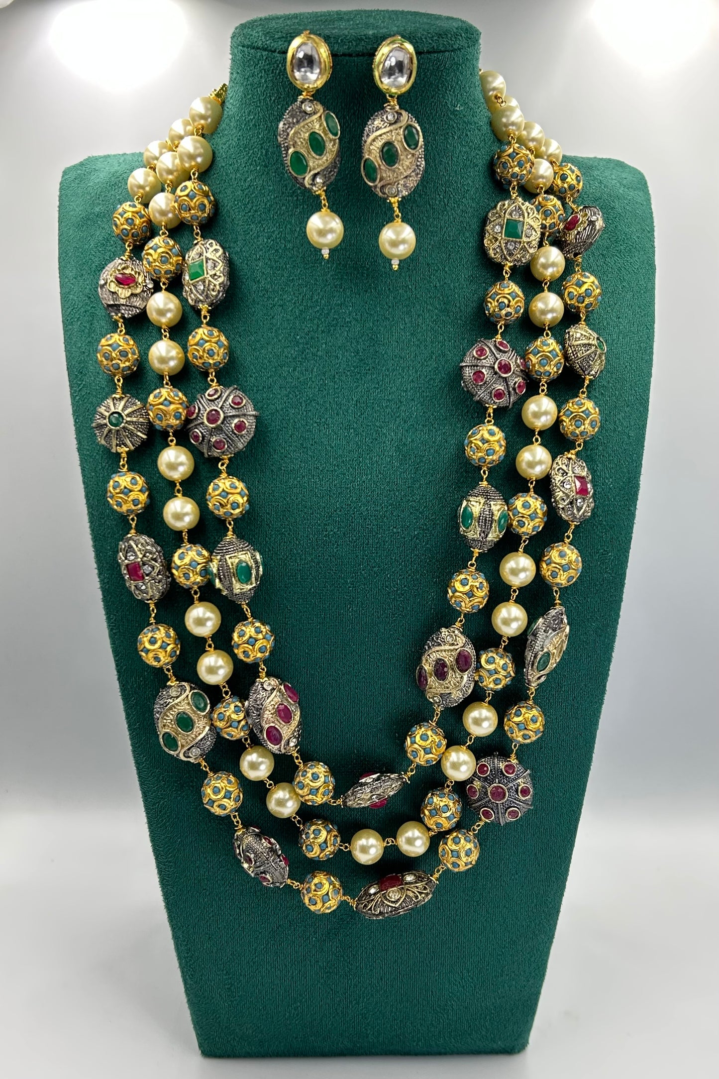 Aarohi Long Statement Necklace